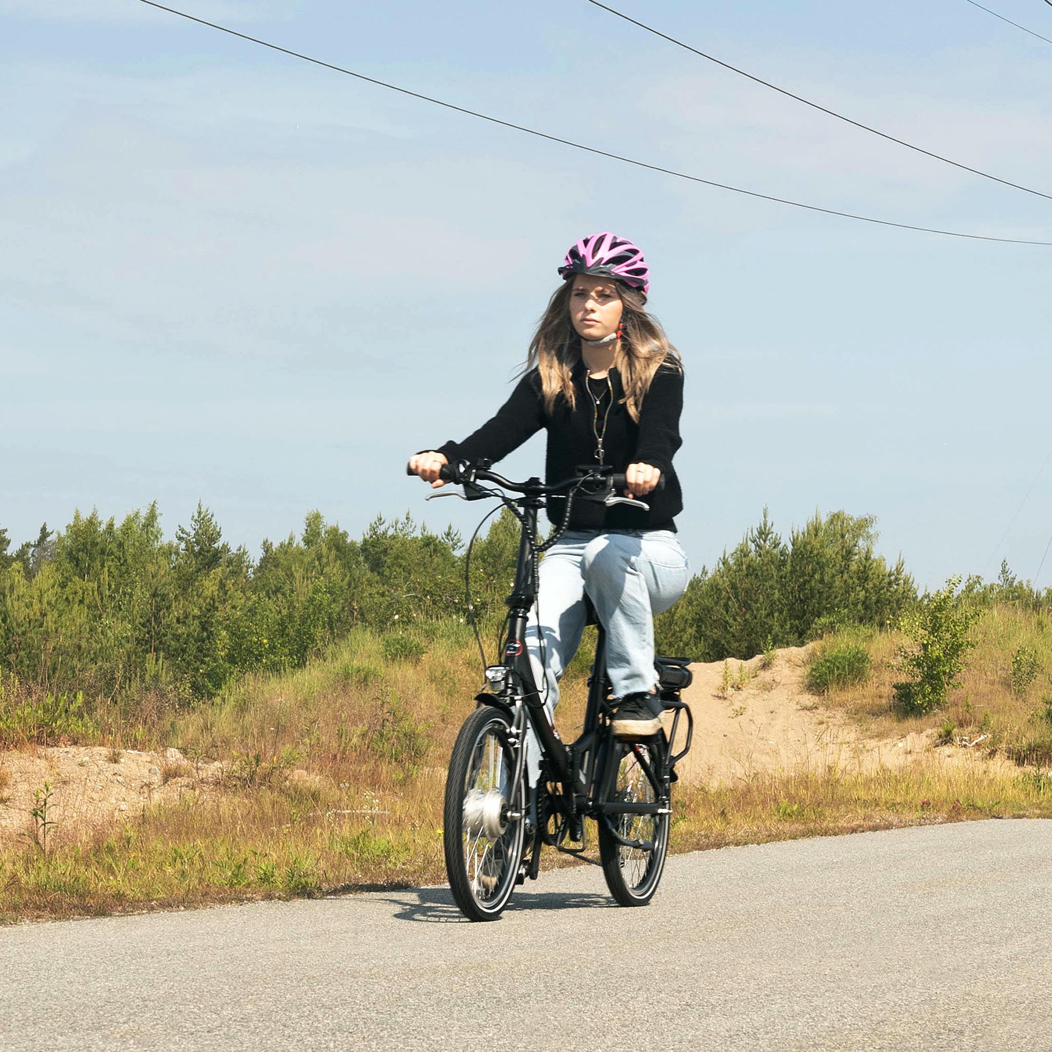 Hopfällbar elcykel - 7-växlad - 13Ah litiumbatteri Hopfällbar elcykel - 7-växlad - 13Ah litiumbatteri