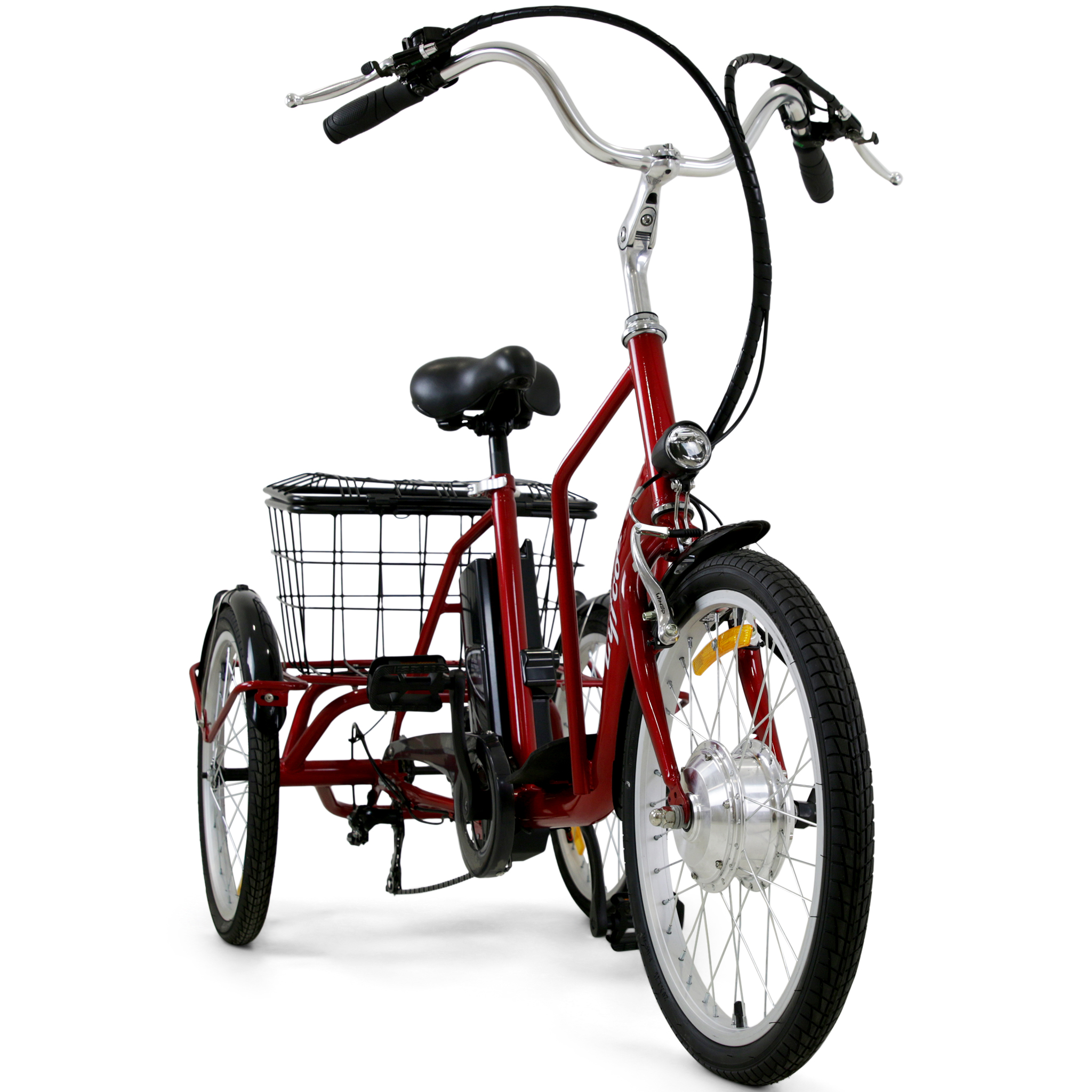Trehjulig elcykel | 6 v�xlar Shimano | 250W - 10.4Ah | Lyfco