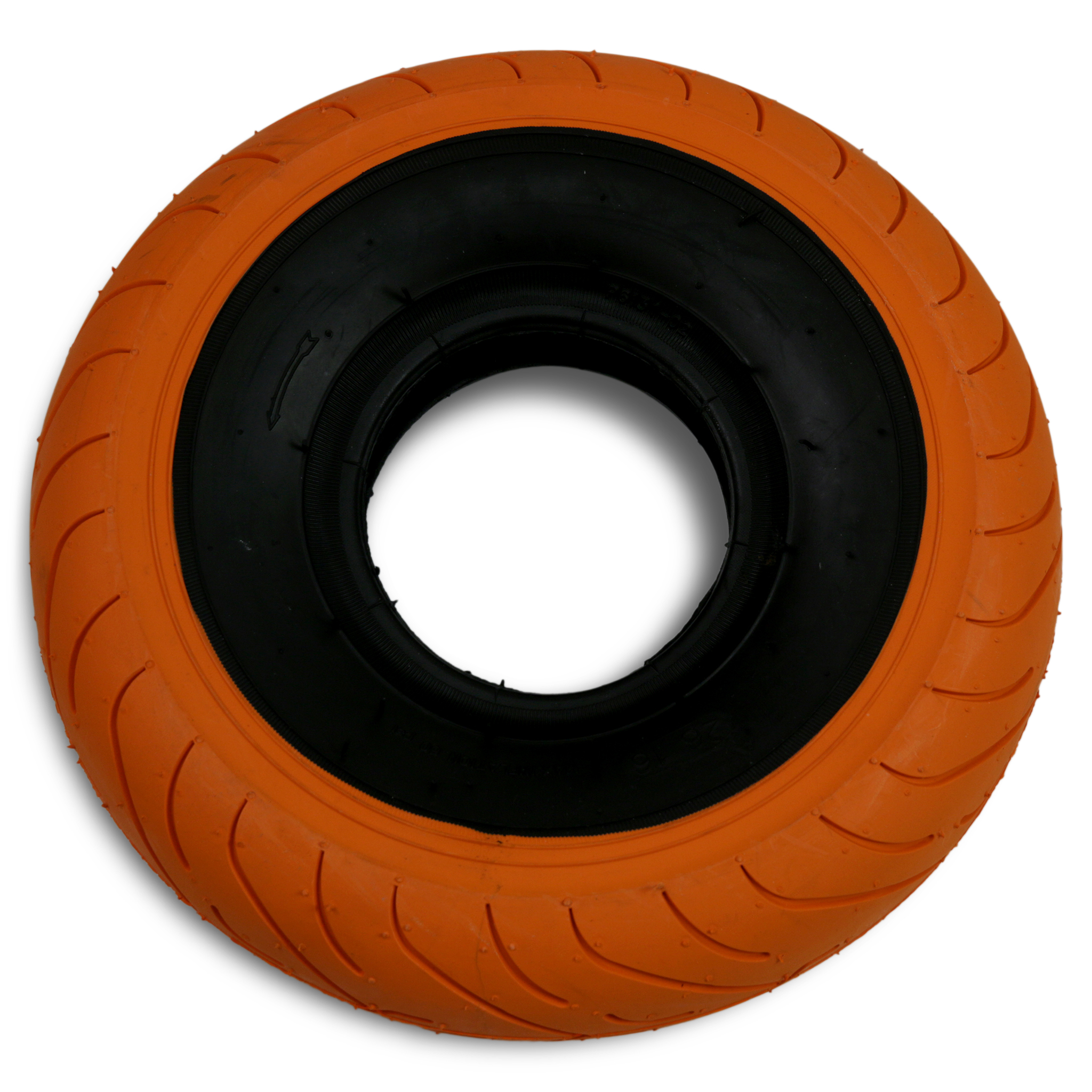 Däck orange/svart till mini bmx Däck orange/svart till mini bmx