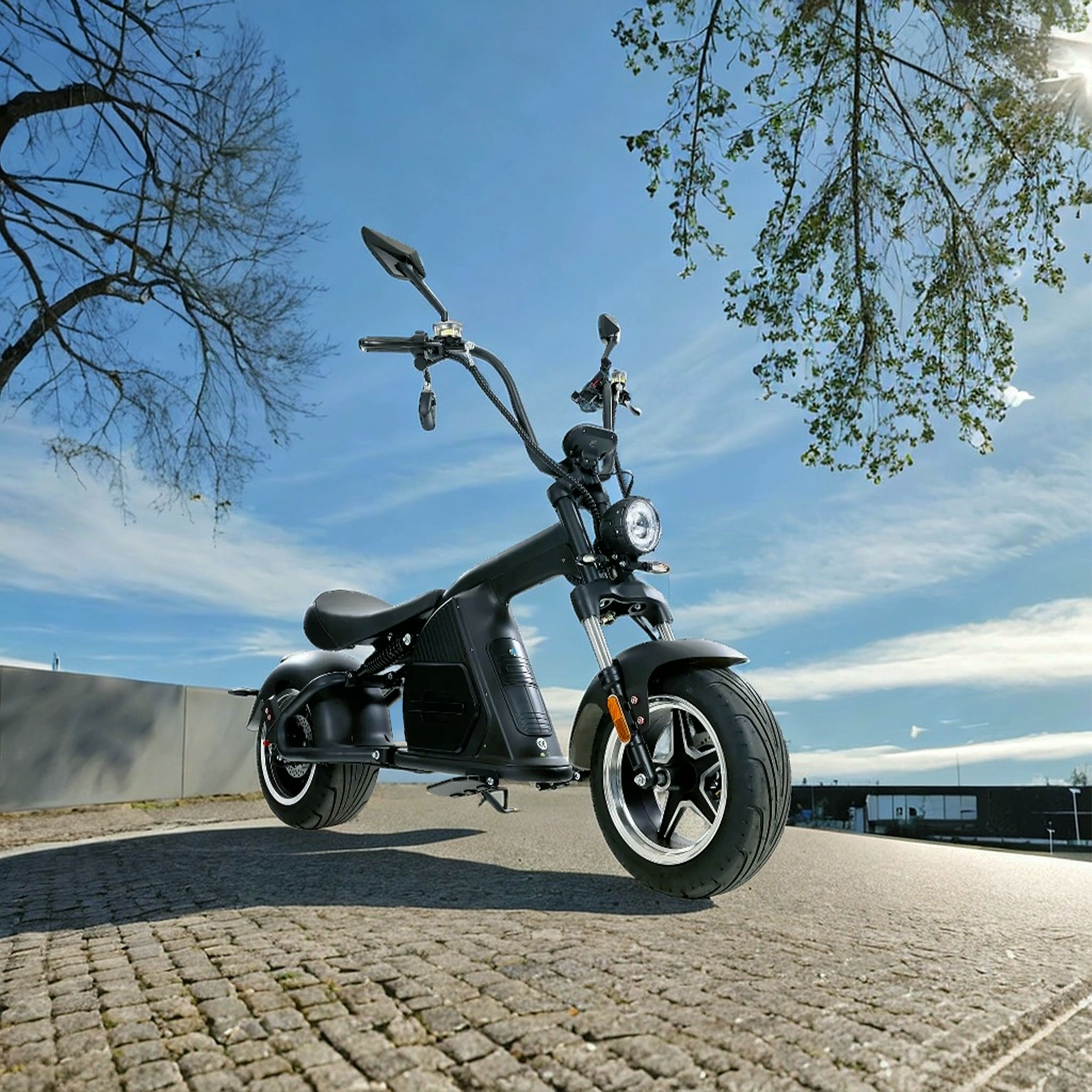 Fatscooter Bobber 2000W | LG Litiumbatteri | Borstl�s motor | Lyfco