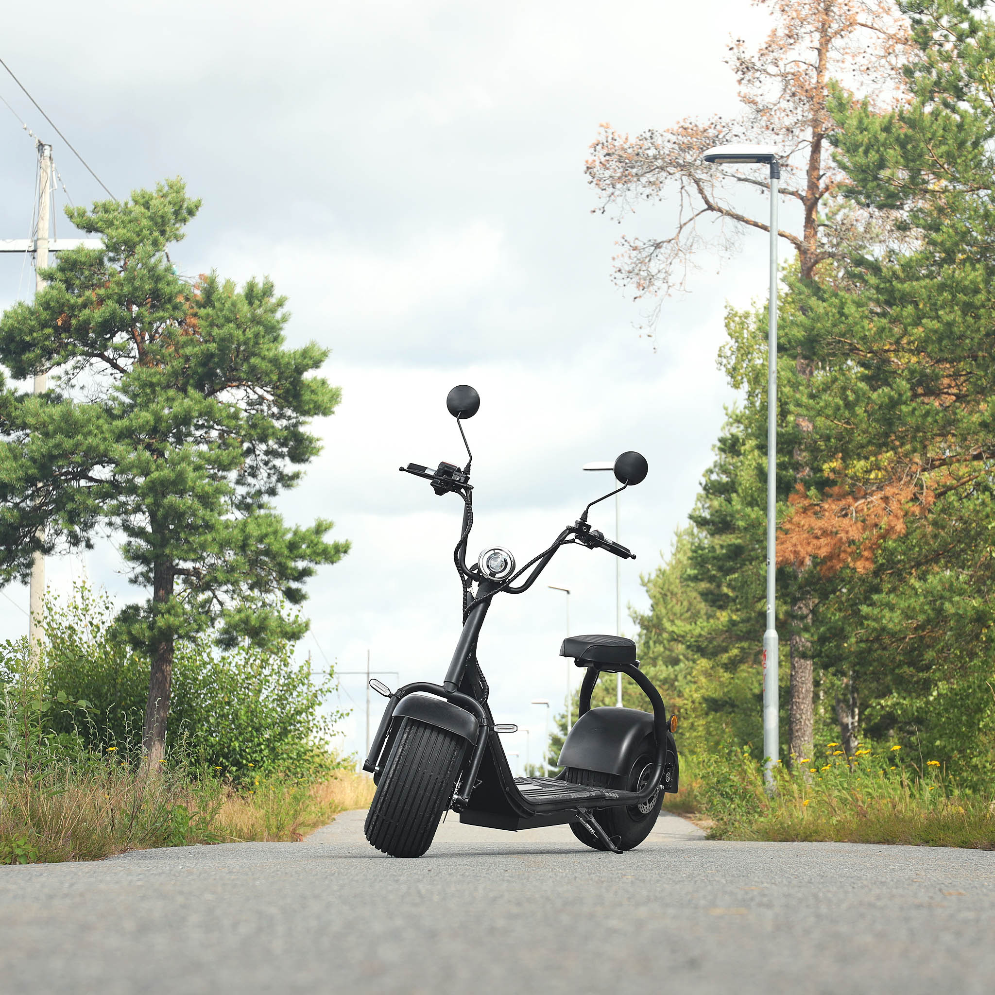 Fatscooter City Chopper 3000W | LG litiumbatteri | Borstlös motor Fatscooter City Chopper 3000W | LG litiumbatteri | Borstlös motor