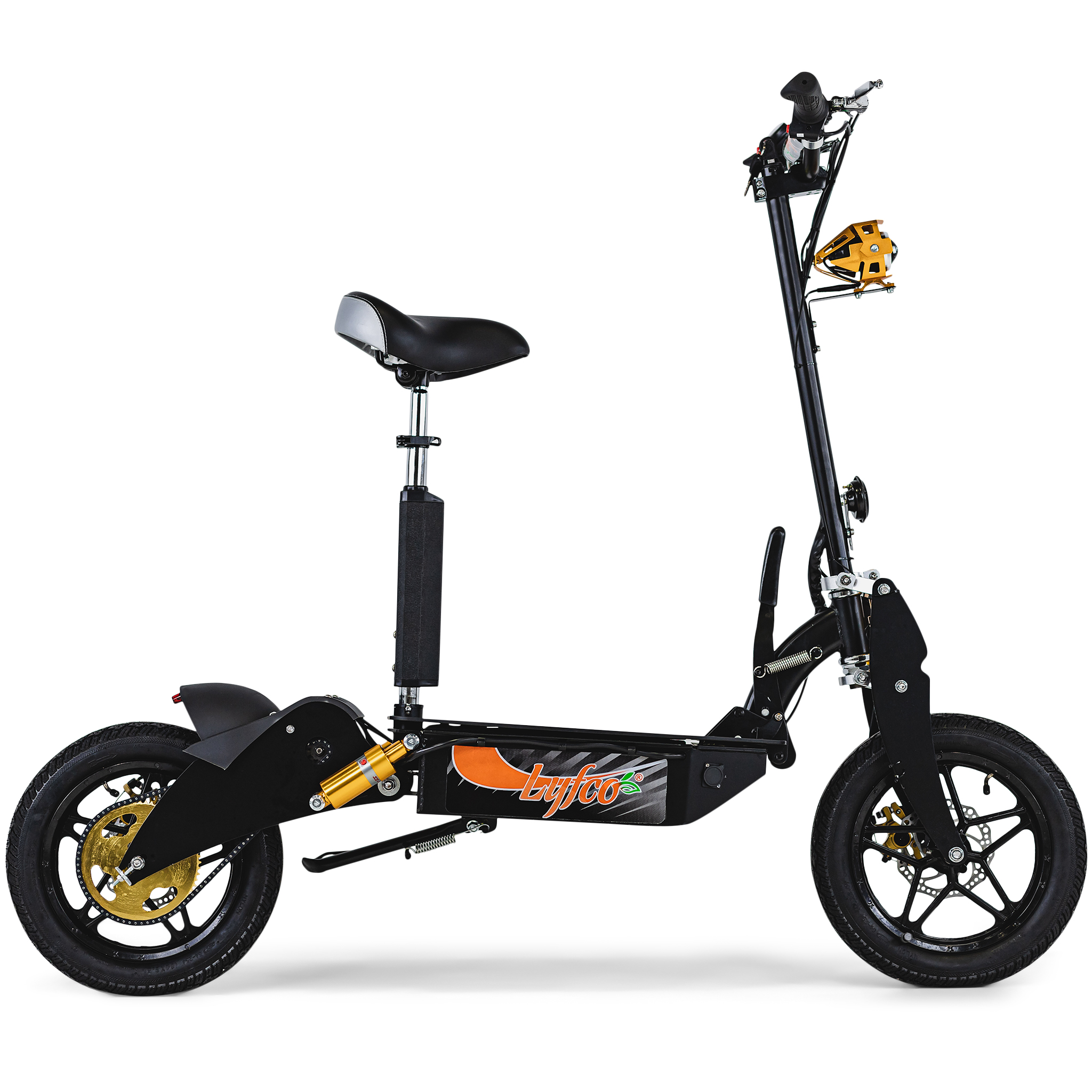 Elscooter 3000W Premium | 60 km/tim | St�platta i aluminium | Lyfco