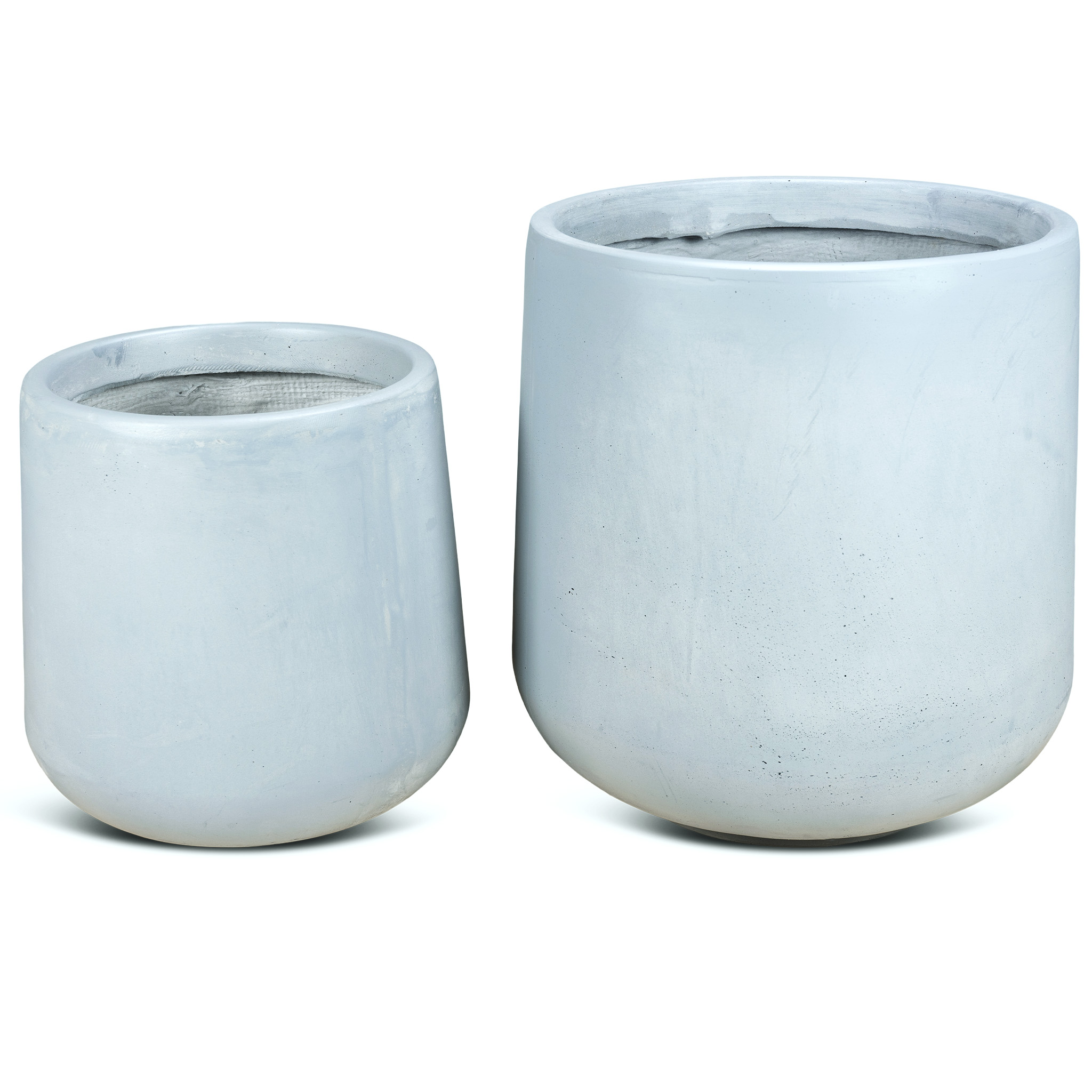 Fiberarmerade utekrukor | 2-pack | Ljusgrå Fiberarmerade utekrukor | 2-pack | Ljusgrå
