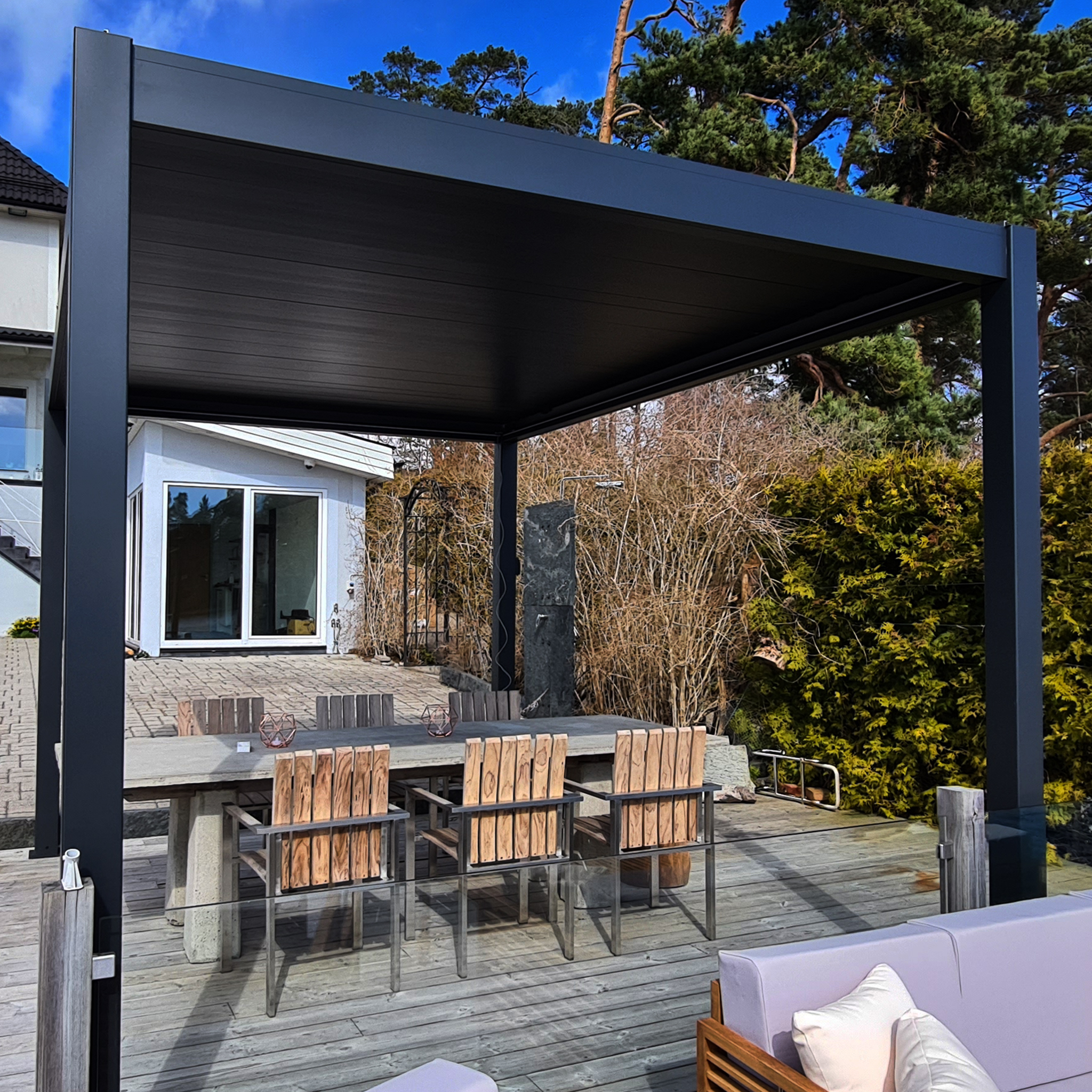 Pergola Premium | Motordrivet lamelltak Pergola Premium | Motordrivet lamelltak
