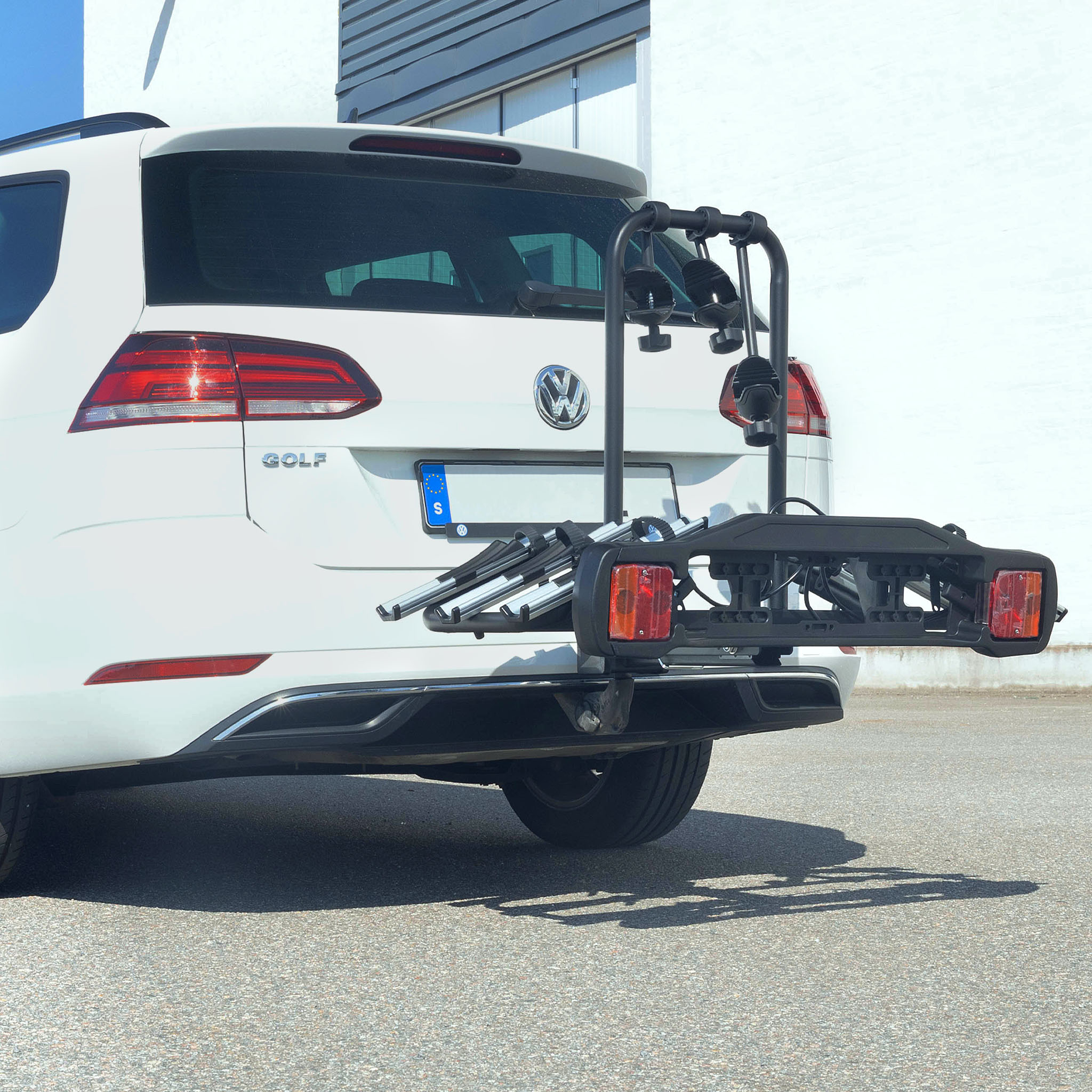Cykelhållare bil med lyse | För 3 cyklar Cykelhållare bil med lyse | För 3 cyklar