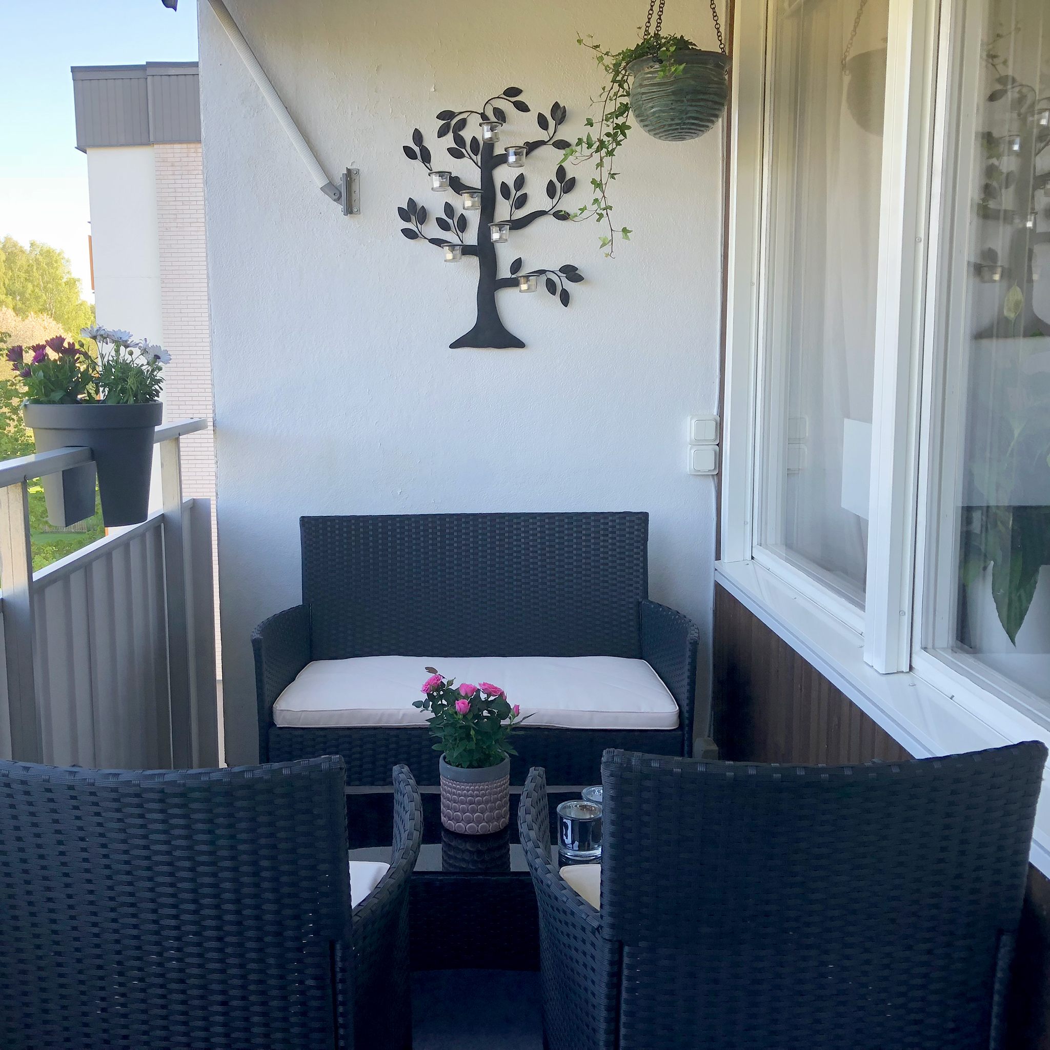 Litet loungeset för balkong | Lyfco Fjällbacka Litet loungeset för balkong | Lyfco Fjällbacka