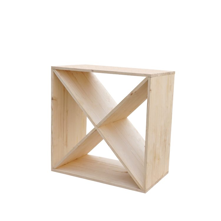Vinbox i tr� f�r 24 Flaskor | 60x30 cm | Arvino
