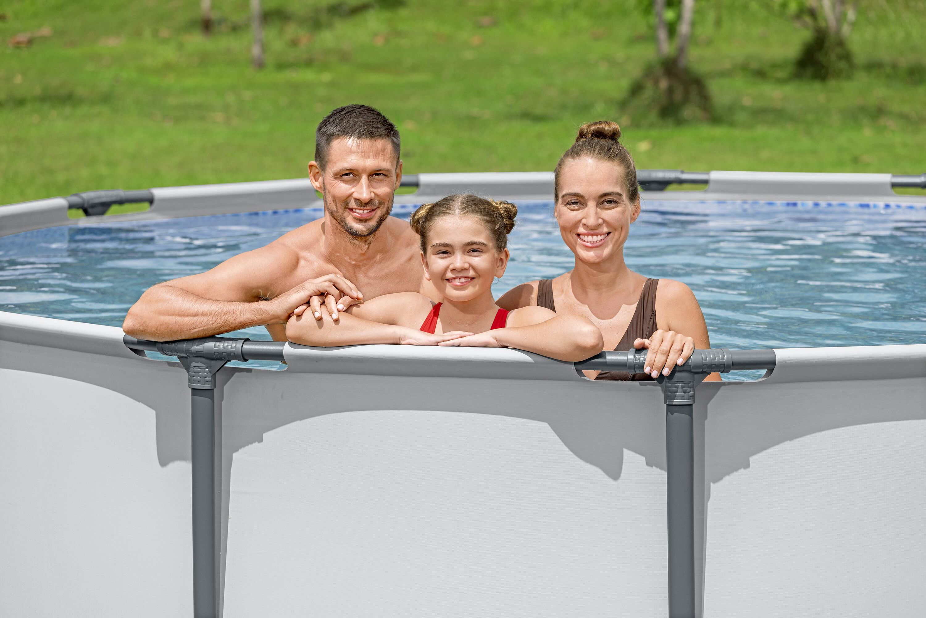 Bestway pool ovan mark Ø4,27m - 122cm djup | Steel Pro MAX (5612X) Bestway pool ovan mark Ø4,27m - 122cm djup | Steel Pro MAX (5612X)