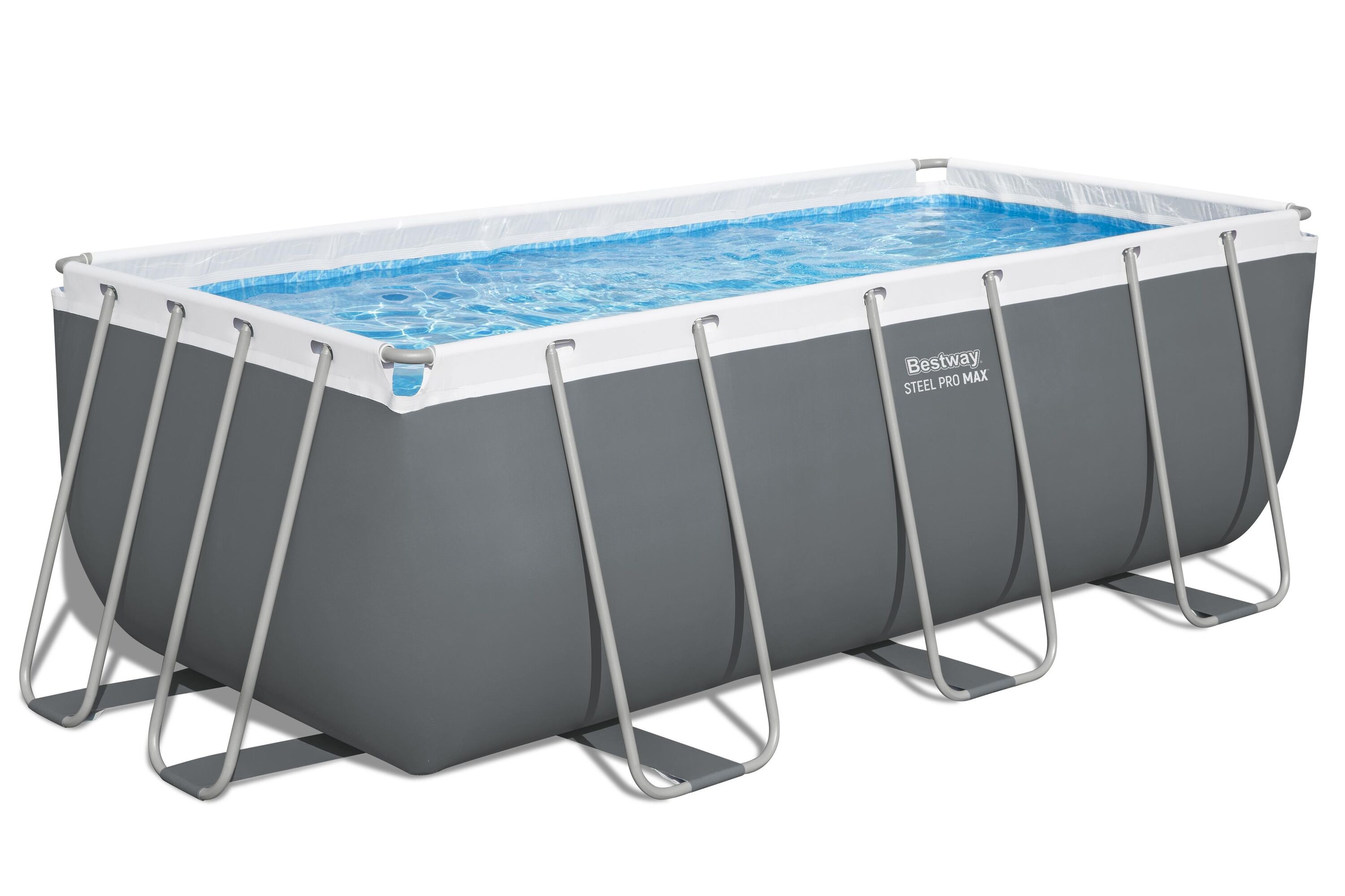 Bestway pool ovan mark 4,1x2m - 122cm djup | Power Steel (56456) Bestway pool ovan mark 4,1x2m - 122cm djup | Power Steel (56456)