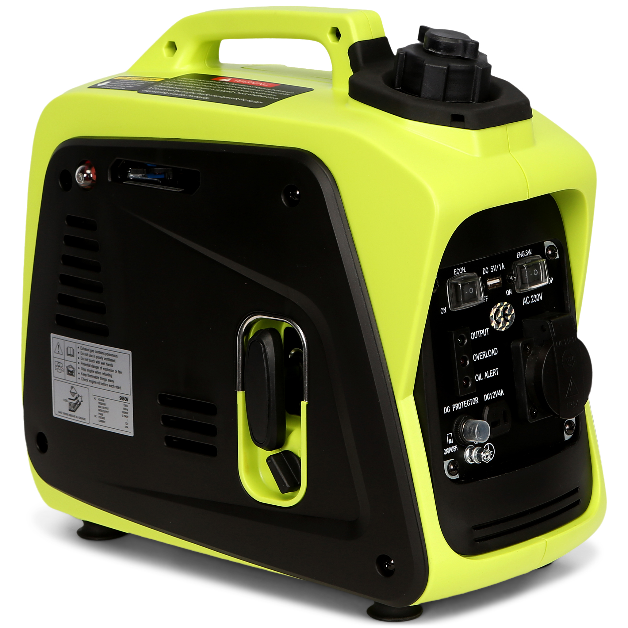 Digitalt elverk 1000W | Portabel med USB-port | Metalcraft