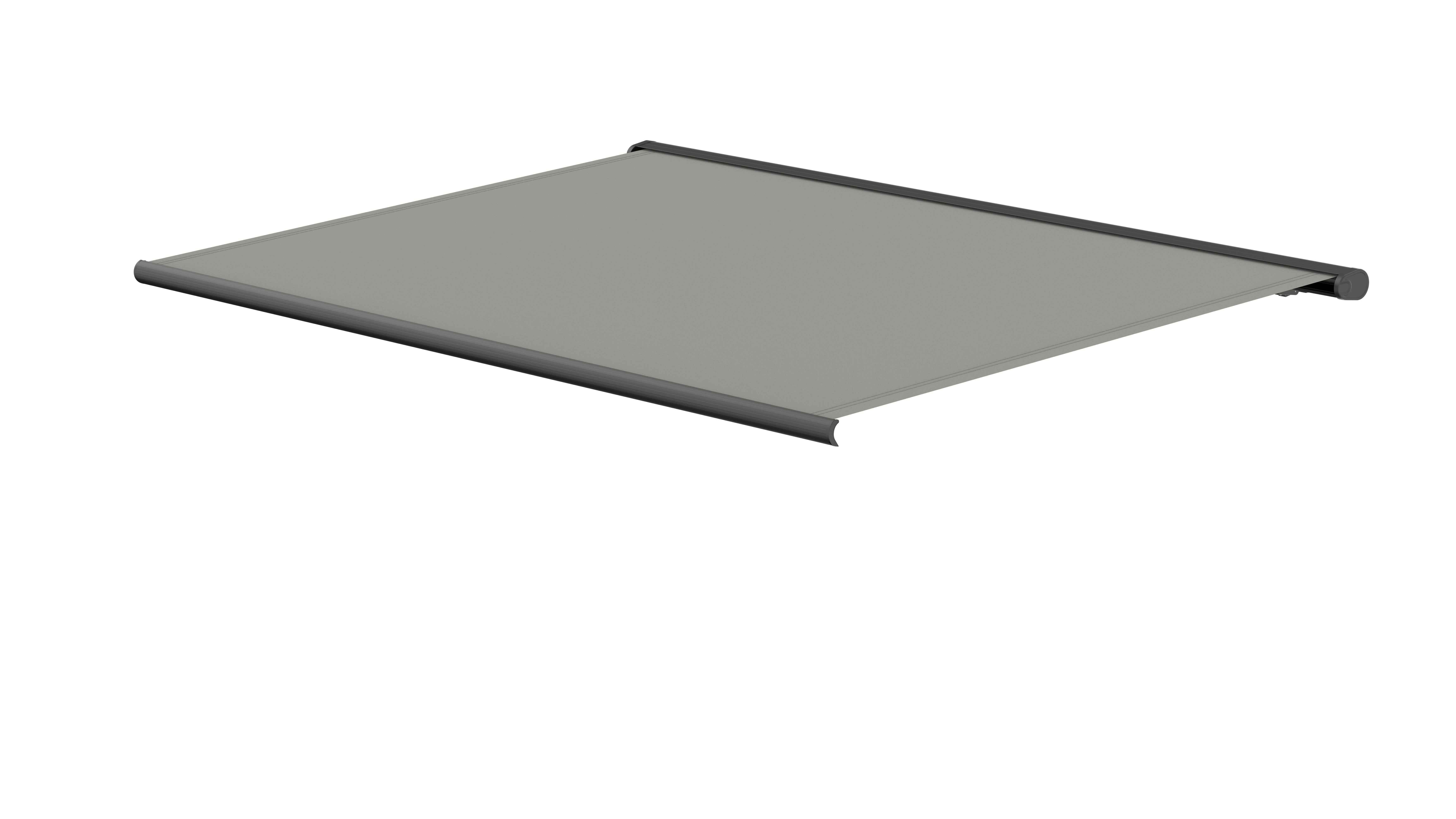Terrassmarkis helkassett 4x3m | Motor & fj�rrkontroll | Ljus gr�
