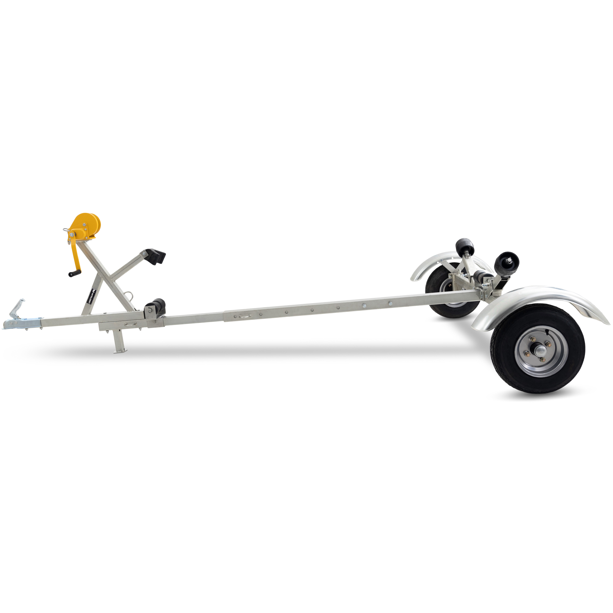 Båttrailer med vinsch | Maxlast 380kg | 400x183cm Båttrailer med vinsch | Maxlast 380kg | 400x183cm