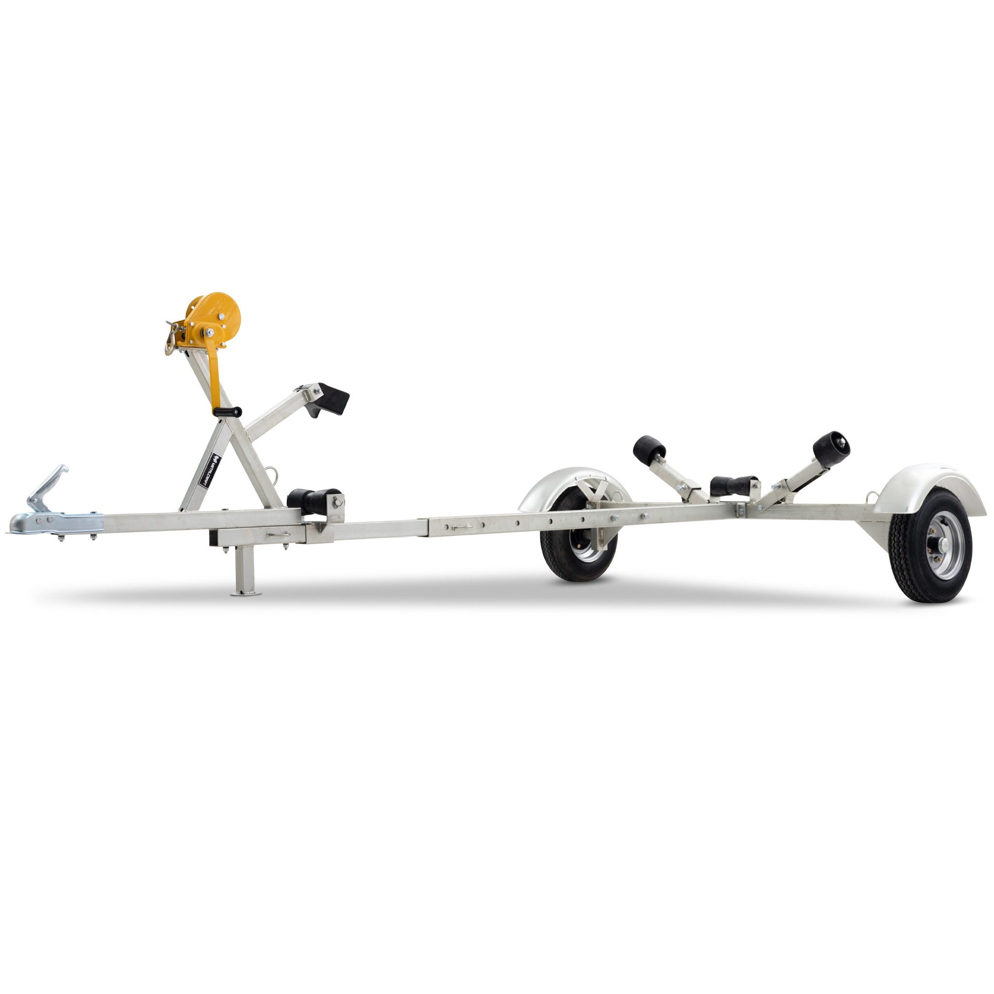 Båttrailer med vinsch | Maxlast 380kg | 400x183cm Båttrailer med vinsch | Maxlast 380kg | 400x183cm