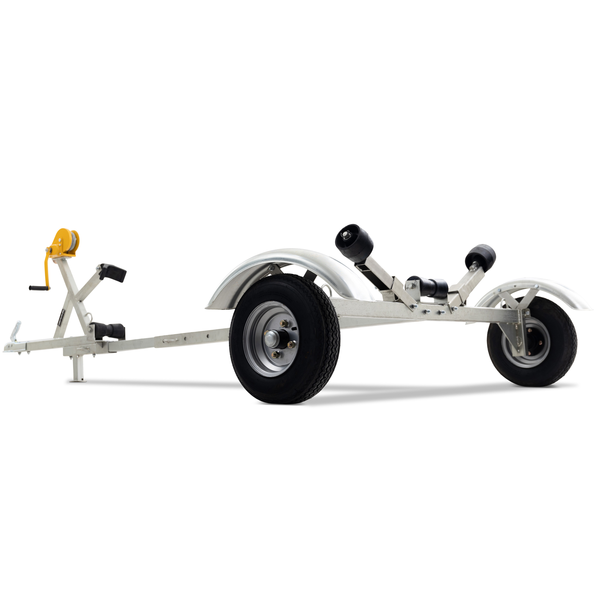 Båttrailer med vinsch | Maxlast 380kg | 400x183cm Båttrailer med vinsch | Maxlast 380kg | 400x183cm