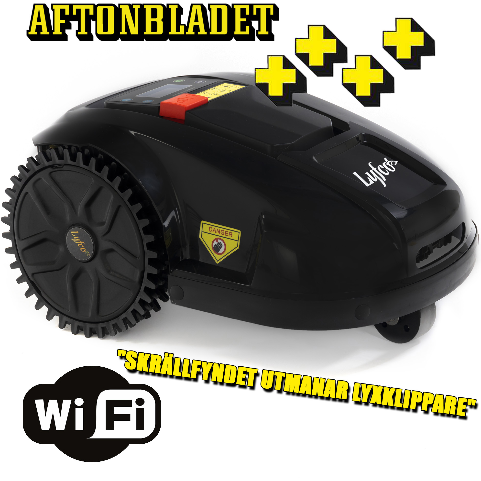 Robotgräsklippare 1500m² - Lyfco E1800 WiFi 2021 Robotgräsklippare 1500m² - Lyfco E1800 WiFi 2021