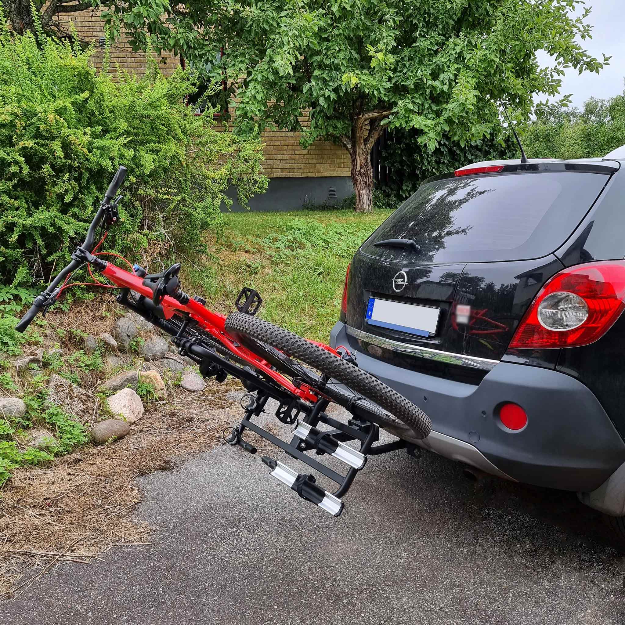 Cykelhållare bil med lyse | För 3 cyklar Cykelhållare bil med lyse | För 3 cyklar