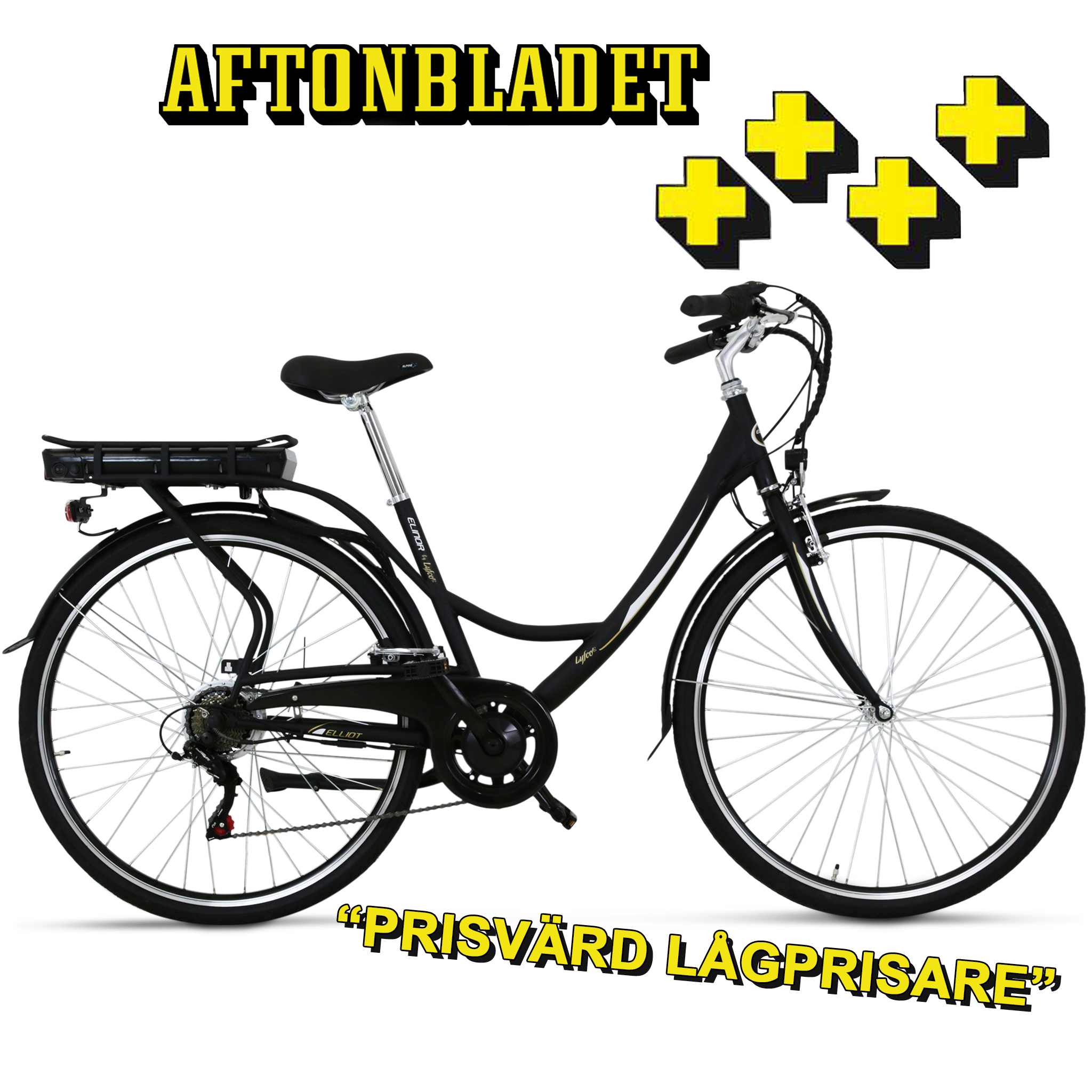 Elcykel Dam 28" | 7 v�xlar | 250W - 10,4Ah | Lyfco Elinor