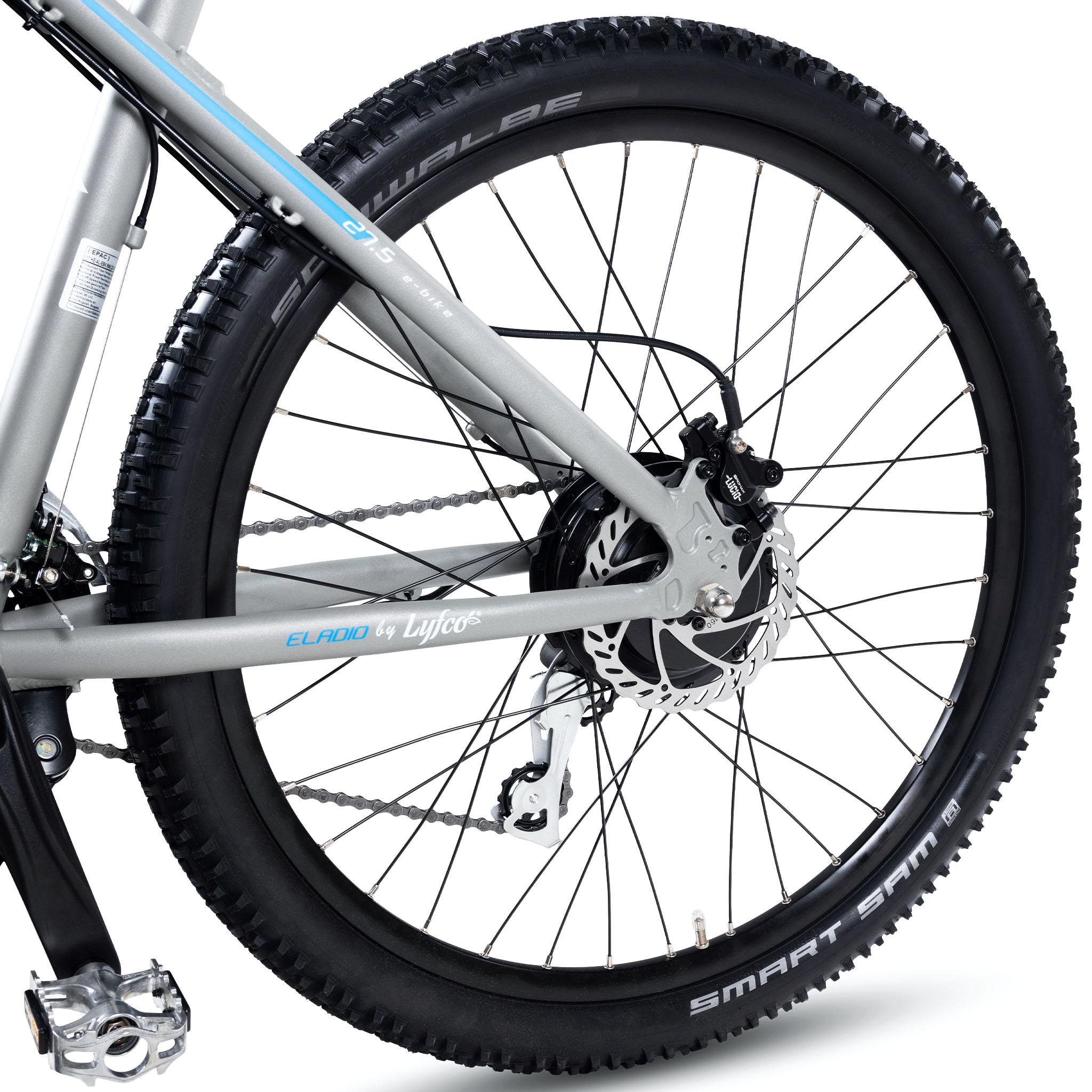 Elcykel MTB 27.5\\\" - 24 v�xlar | 250W - 14Ah batteri | Lyfco Eladio