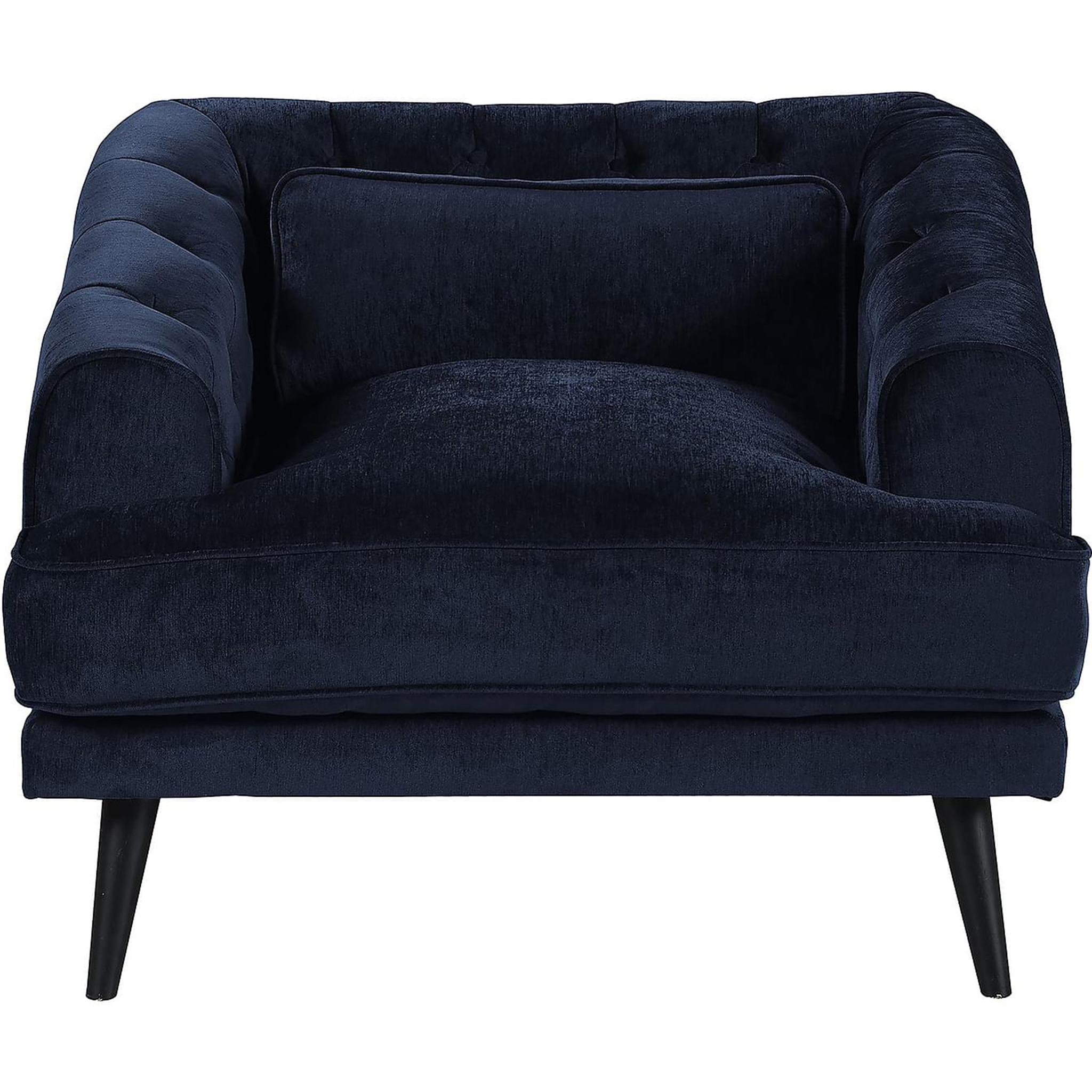 Elegant textilfåtölj | Mörkblå | Celeste Elegant textilfåtölj | Mörkblå | Celeste