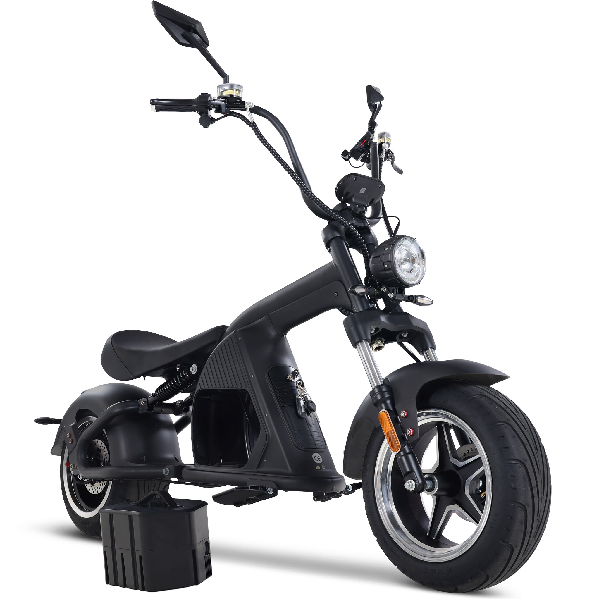Fatscooter Bobber 2000W | LG Litiumbatteri | Borstlös motor | Lyfco Fatscooter Bobber 2000W | LG Litiumbatteri | Borstlös motor | Lyfco