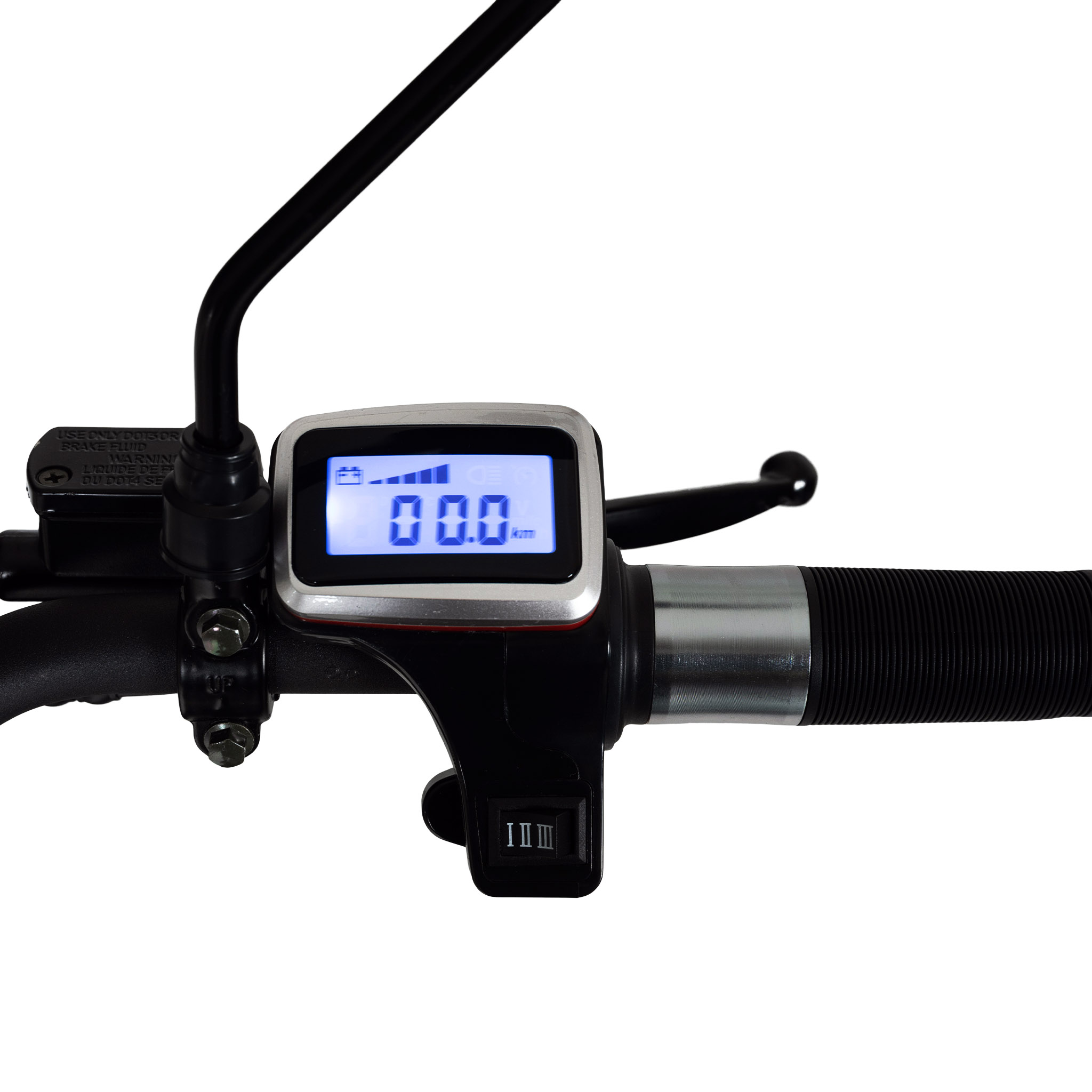 Fatscooter 2000W LG litiumbatteri - 13 Ah | Mattsvart | Lyfco