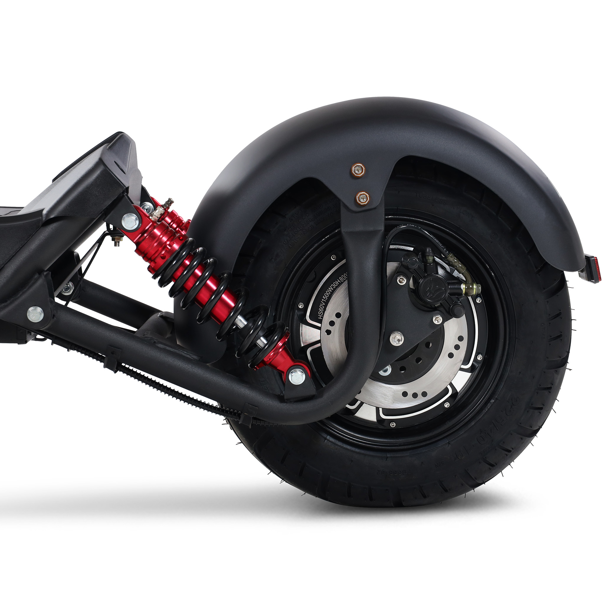Fatscooter 2000W | Trafikgodkänd moped klass 1 | Urban Rider Fatscooter 2000W | Trafikgodkänd moped klass 1 | Urban Rider