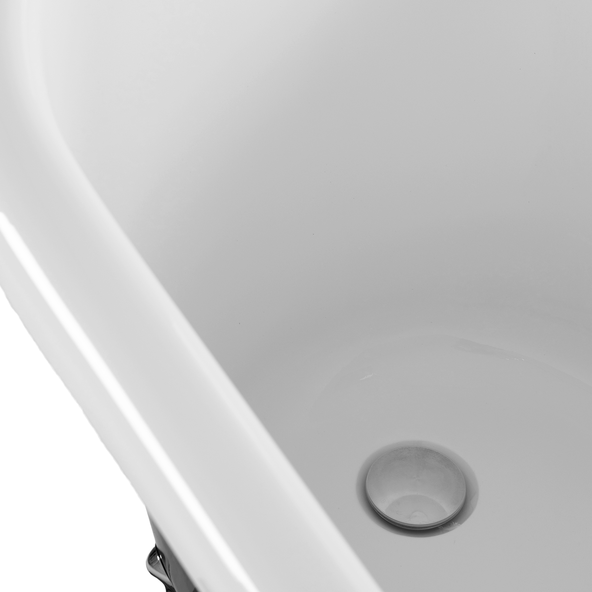 Badkar med tassar 153cm | Fristående | Lyxig design | Svart Badkar med tassar 153cm | Fristående | Lyxig design | Svart