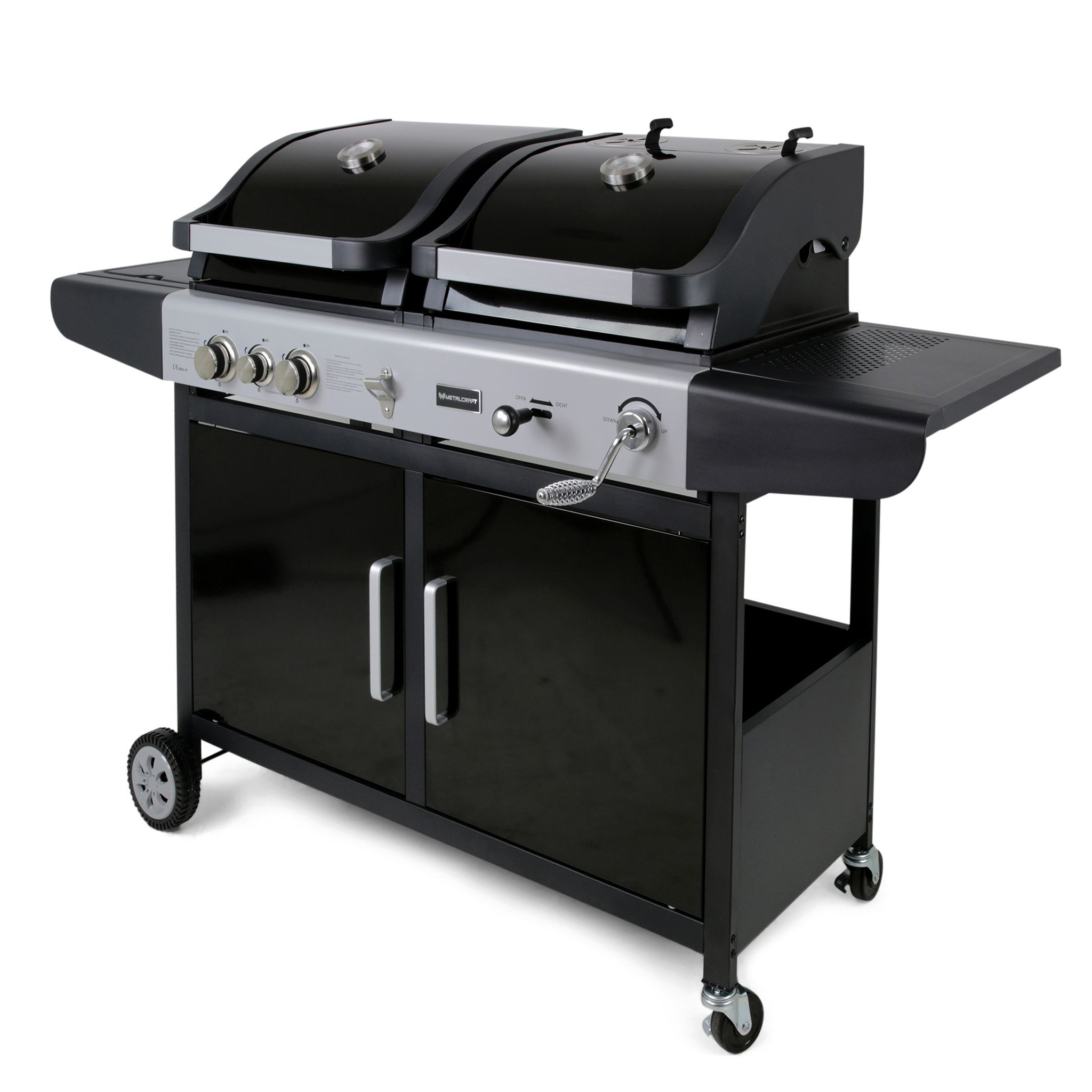 Kombinerad gasol- och kolgrill | Savannah Kombinerad gasol- och kolgrill | Savannah