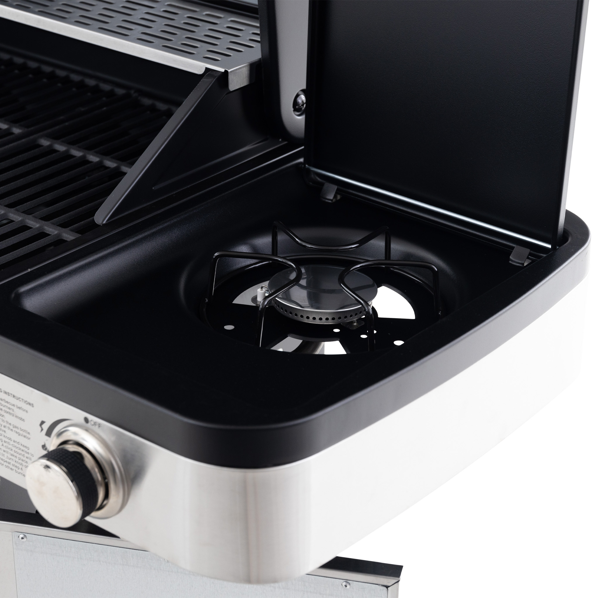 Gasolgrill 14.5 kW | 4 rostfria brännare & 1 sidobrännare | St. Louis Gasolgrill 14.5 kW | 4 rostfria brännare & 1 sidobrännare | St. Louis