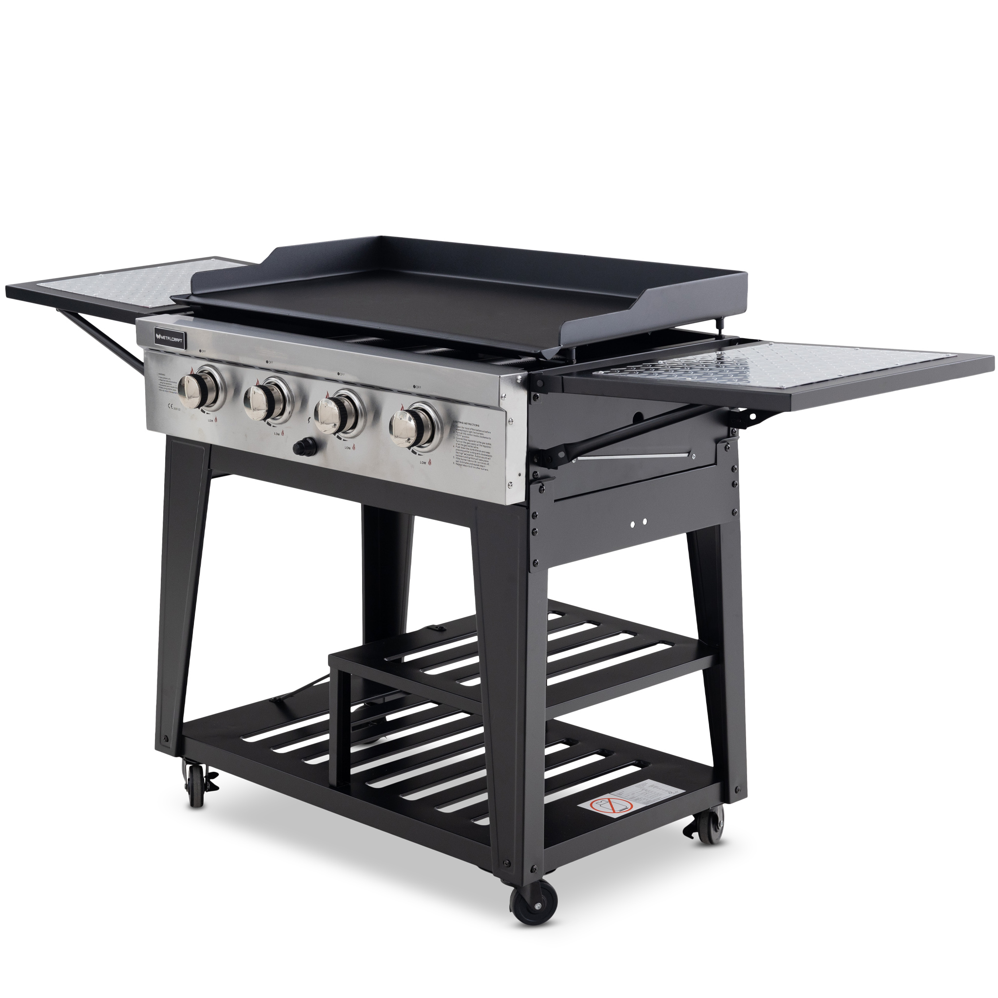 Gasoldrivet stekbord 16 kW | 4 rostfria brännare | Lockhart Gasoldrivet stekbord 16 kW | 4 rostfria brännare | Lockhart