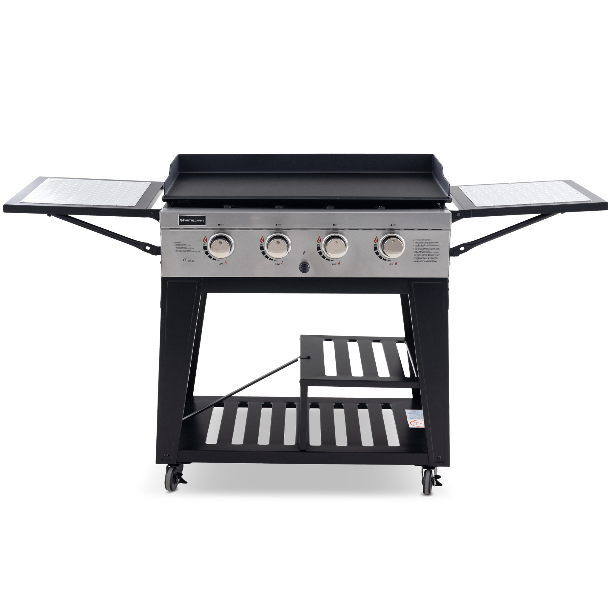 Gasoldrivet stekbord 16 kW | 4 rostfria brännare | Lockhart Gasoldrivet stekbord 16 kW | 4 rostfria brännare | Lockhart