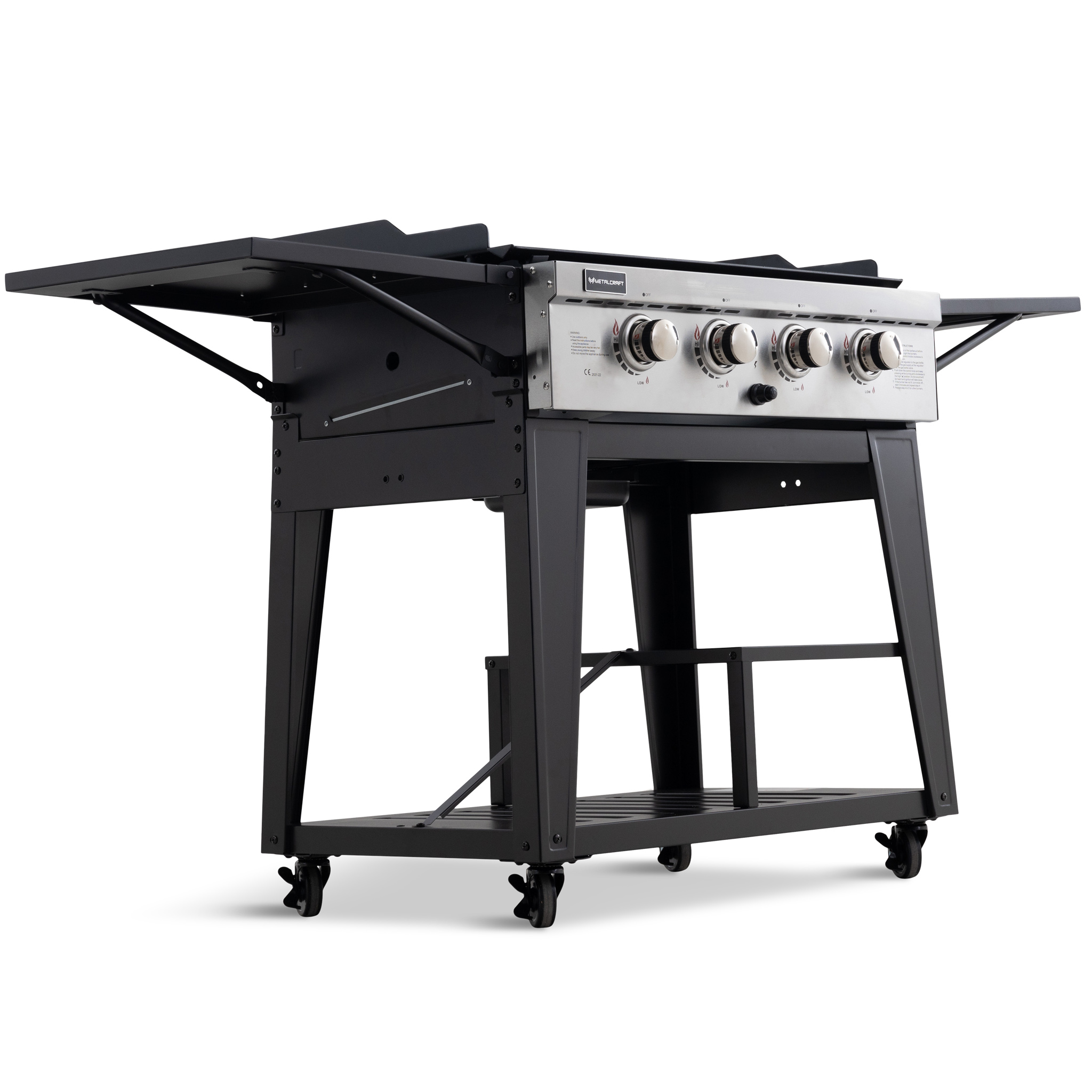 Gasoldrivet stekbord 16 kW | 4 rostfria brännare | Lockhart Gasoldrivet stekbord 16 kW | 4 rostfria brännare | Lockhart