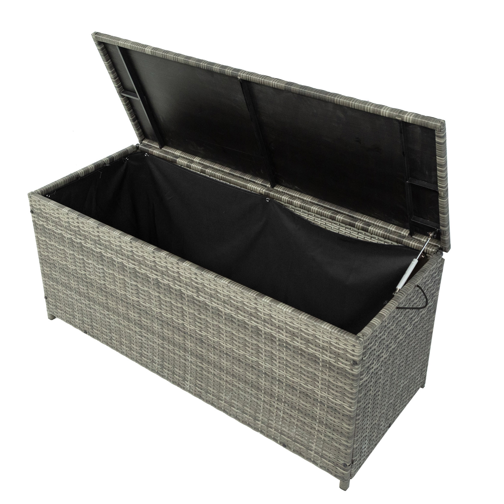 Dynbox i konstrotting | Grå | 134x54x59cm Dynbox i konstrotting | Grå | 134x54x59cm