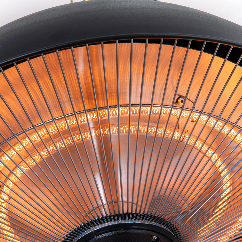 Hängande terrassvärmare | 1500W | Svart Hängande terrassvärmare | 1500W | Svart