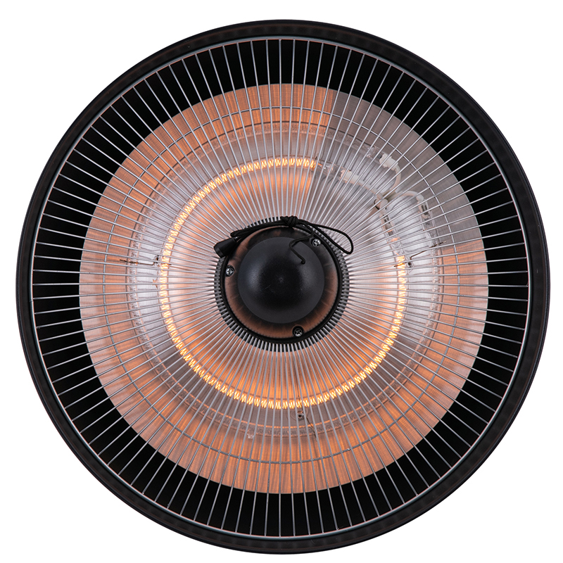 Hängande terrassvärmare | 1500W | Svart Hängande terrassvärmare | 1500W | Svart