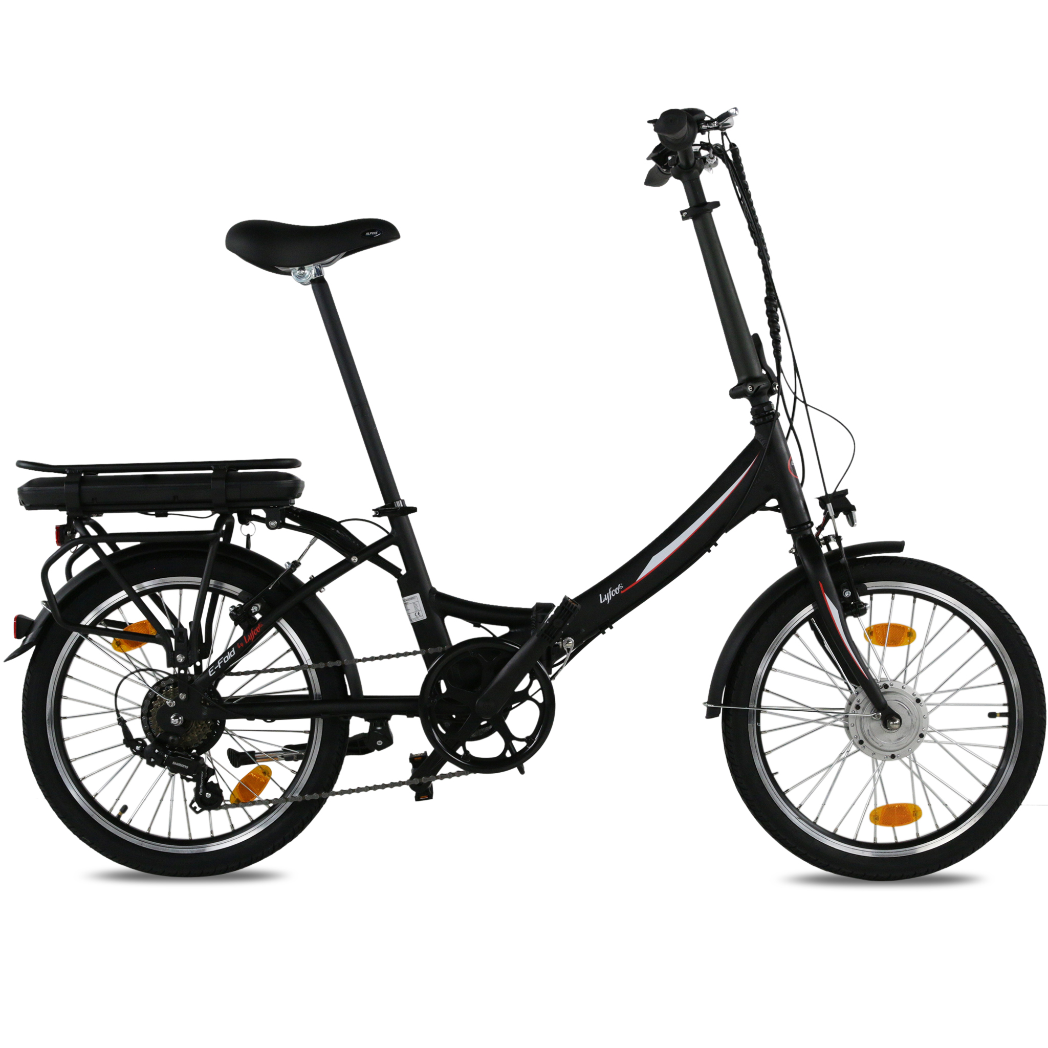 Hopfällbar elcykel - 7-växlad - 13Ah litiumbatteri Hopfällbar elcykel - 7-växlad - 13Ah litiumbatteri