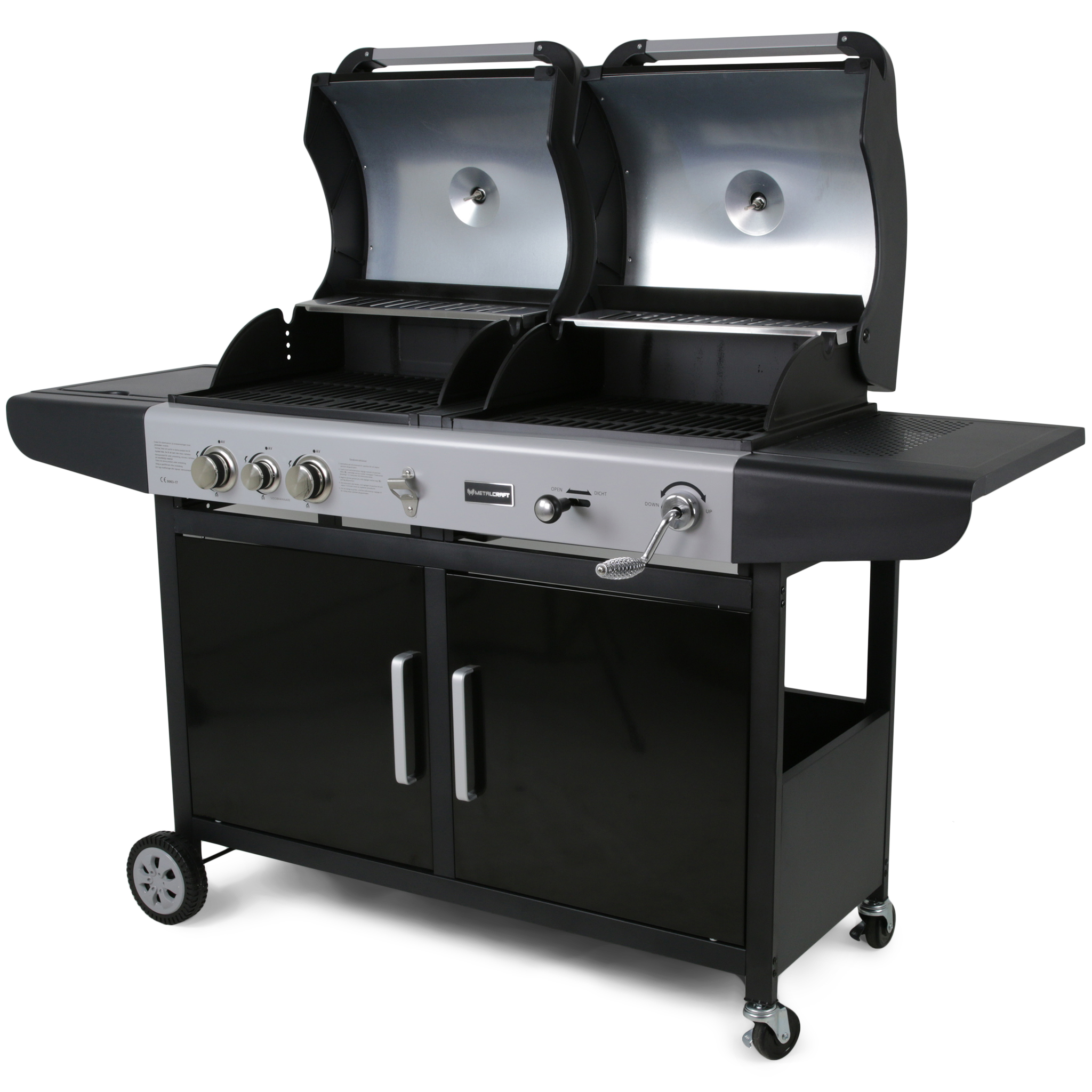 Kombinerad gasol- och kolgrill | Savannah Kombinerad gasol- och kolgrill | Savannah