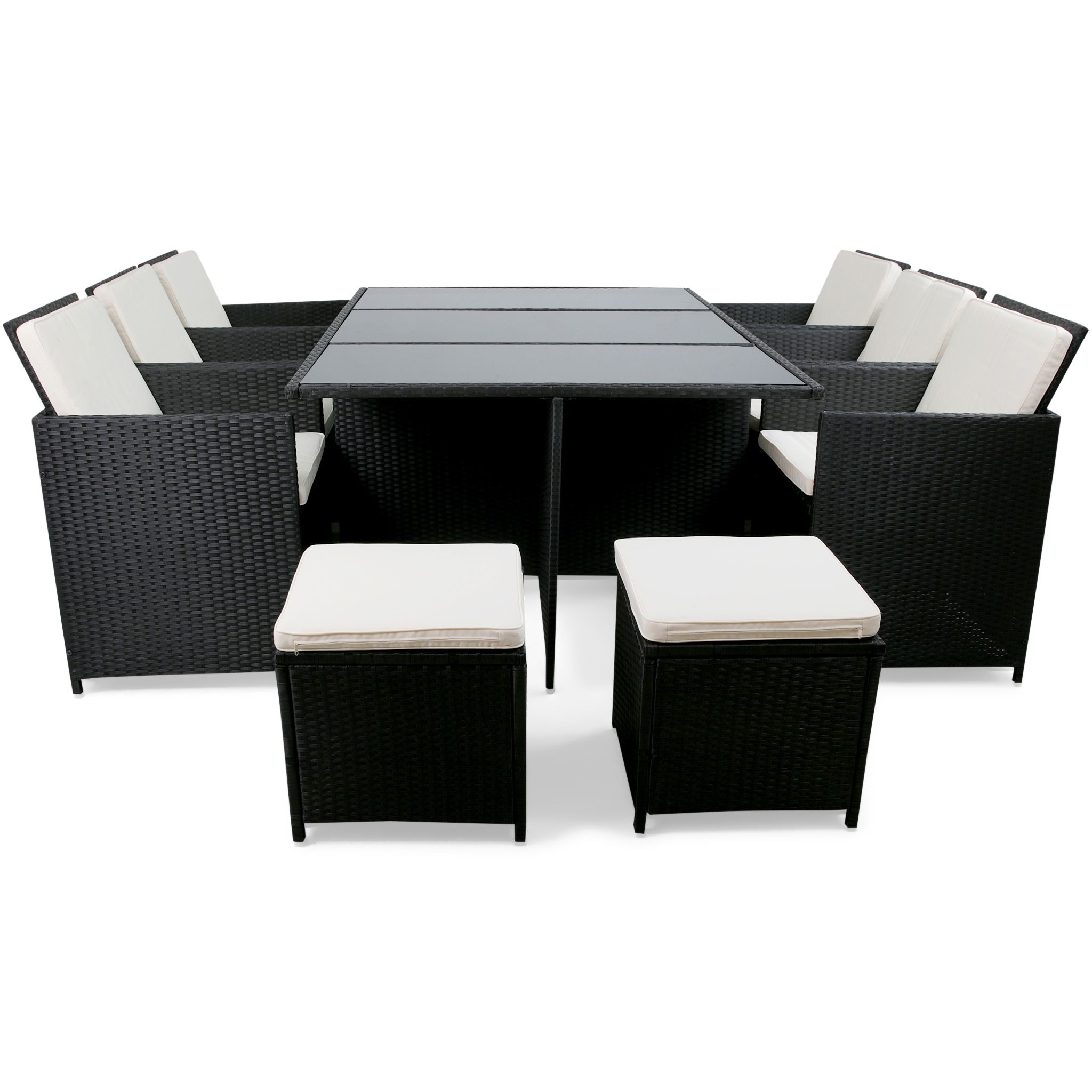 Matgrupp utemöbler | 10 sittplatser | Konstrotting Matgrupp utemöbler | 10 sittplatser | Konstrotting
