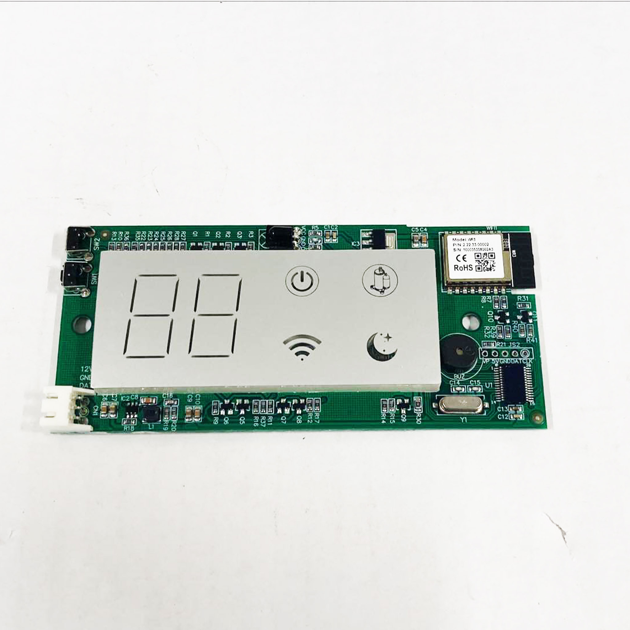 Display PCB med IR Receiver till 116-4-4/5 Display PCB med IR Receiver till 116-4-4/5