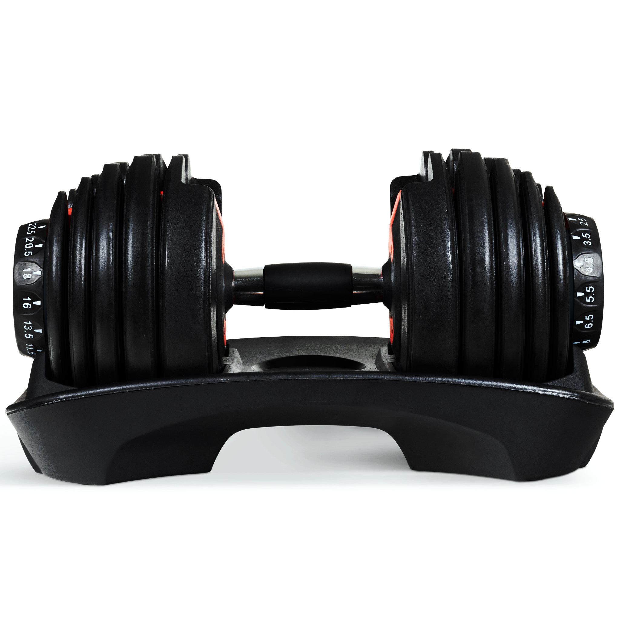 Justerbar hantel 2,5-24kg | 15 viktnivåer | Trekkrunner Justerbar hantel 2,5-24kg | 15 viktnivåer | Trekkrunner