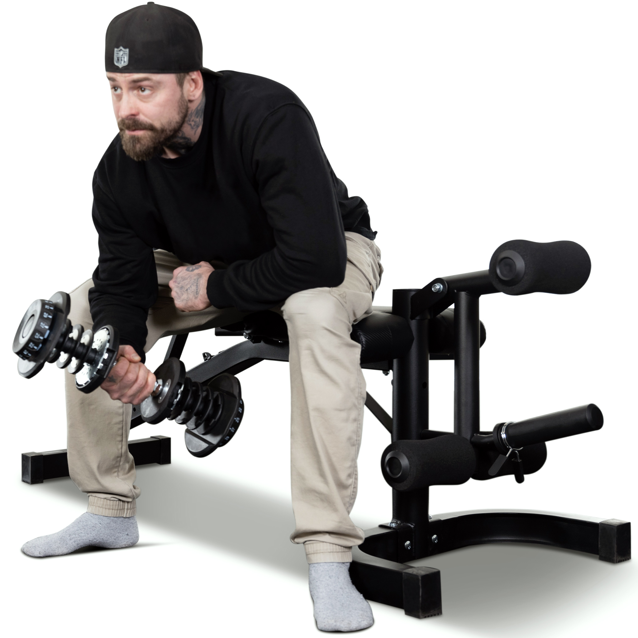 Justerbara hantlar 2x40kg med st�ll | St�llbar vikt 5-40kg | Trekkrunner