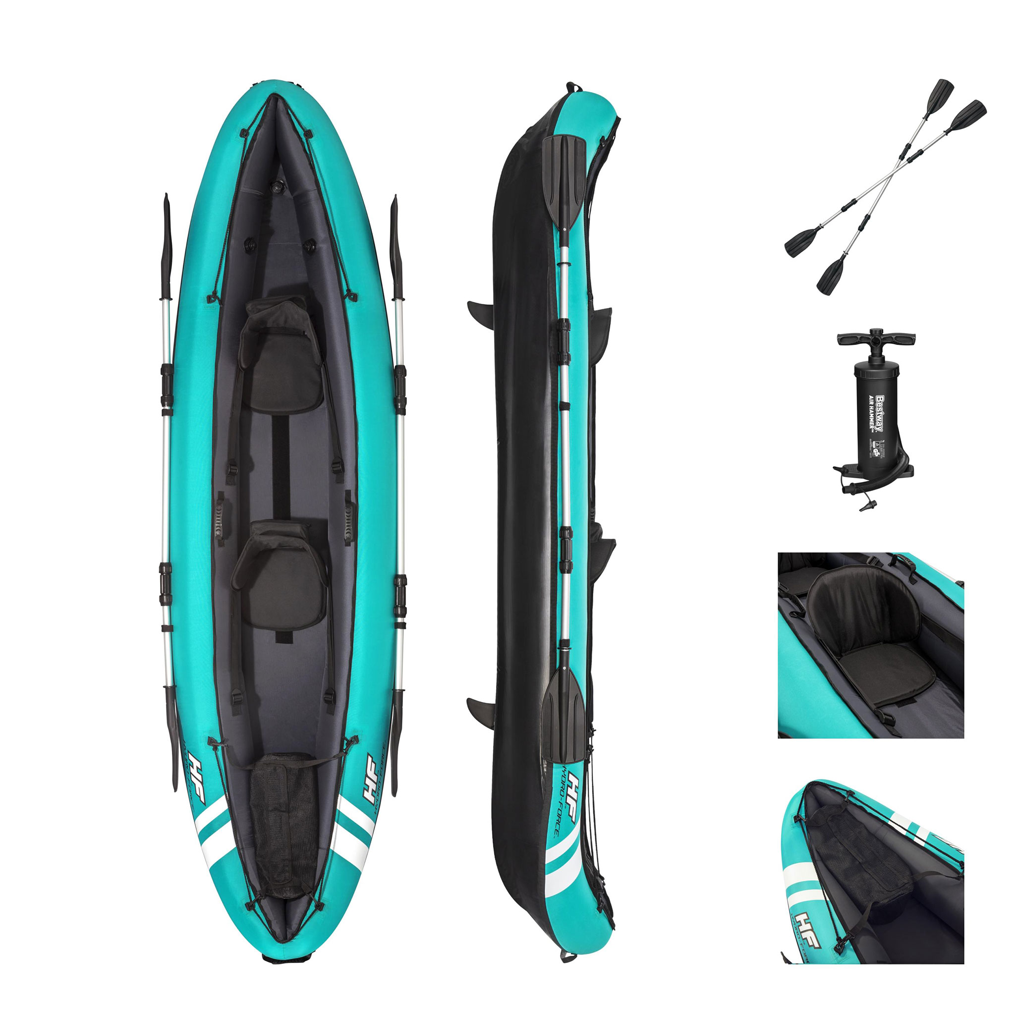 Uppbl�sbar kajak 2 personer | Bestway Ventura (65052)