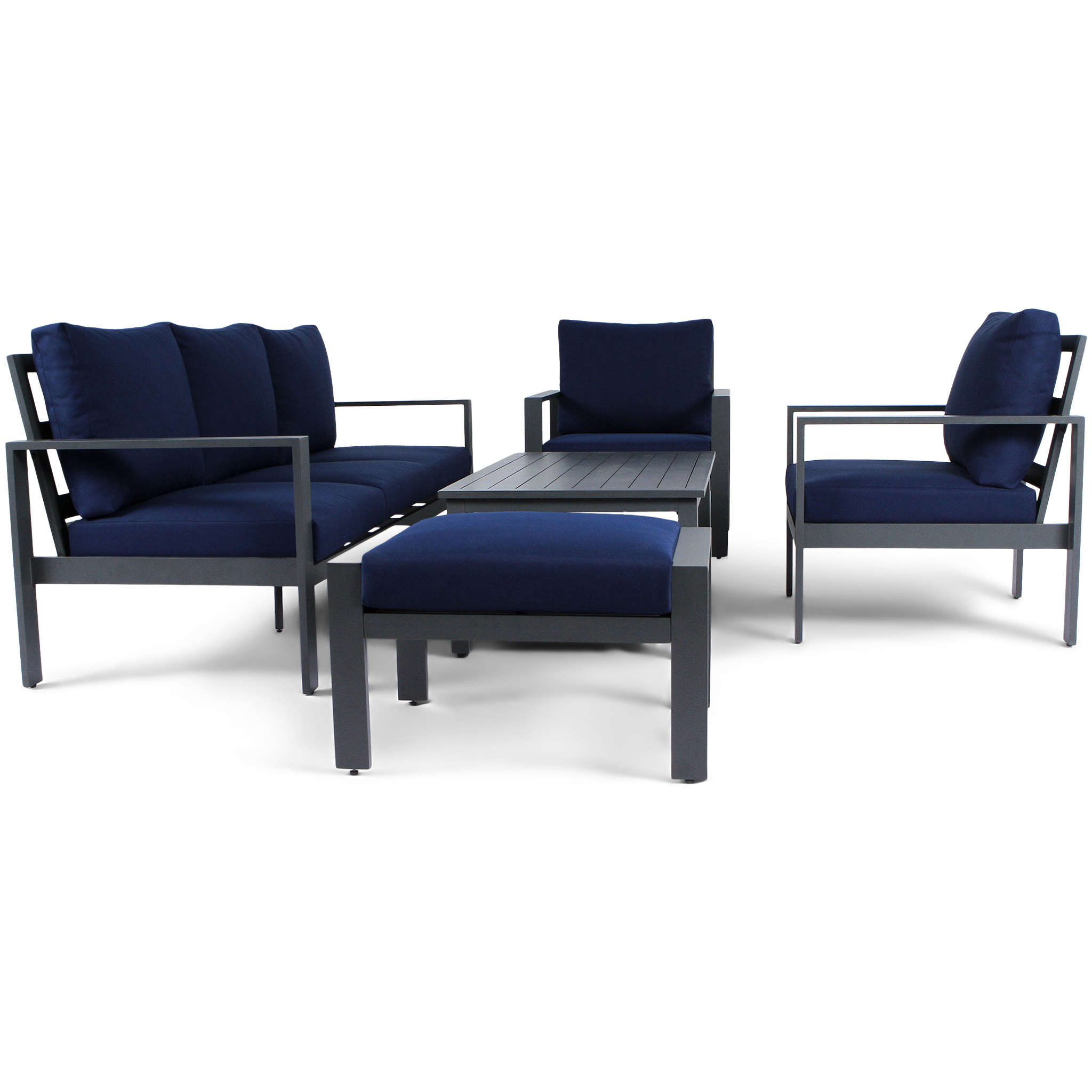 Premium loungegrupp i underhållsfritt aluminium | Hamnviken Premium loungegrupp i underhållsfritt aluminium | Hamnviken