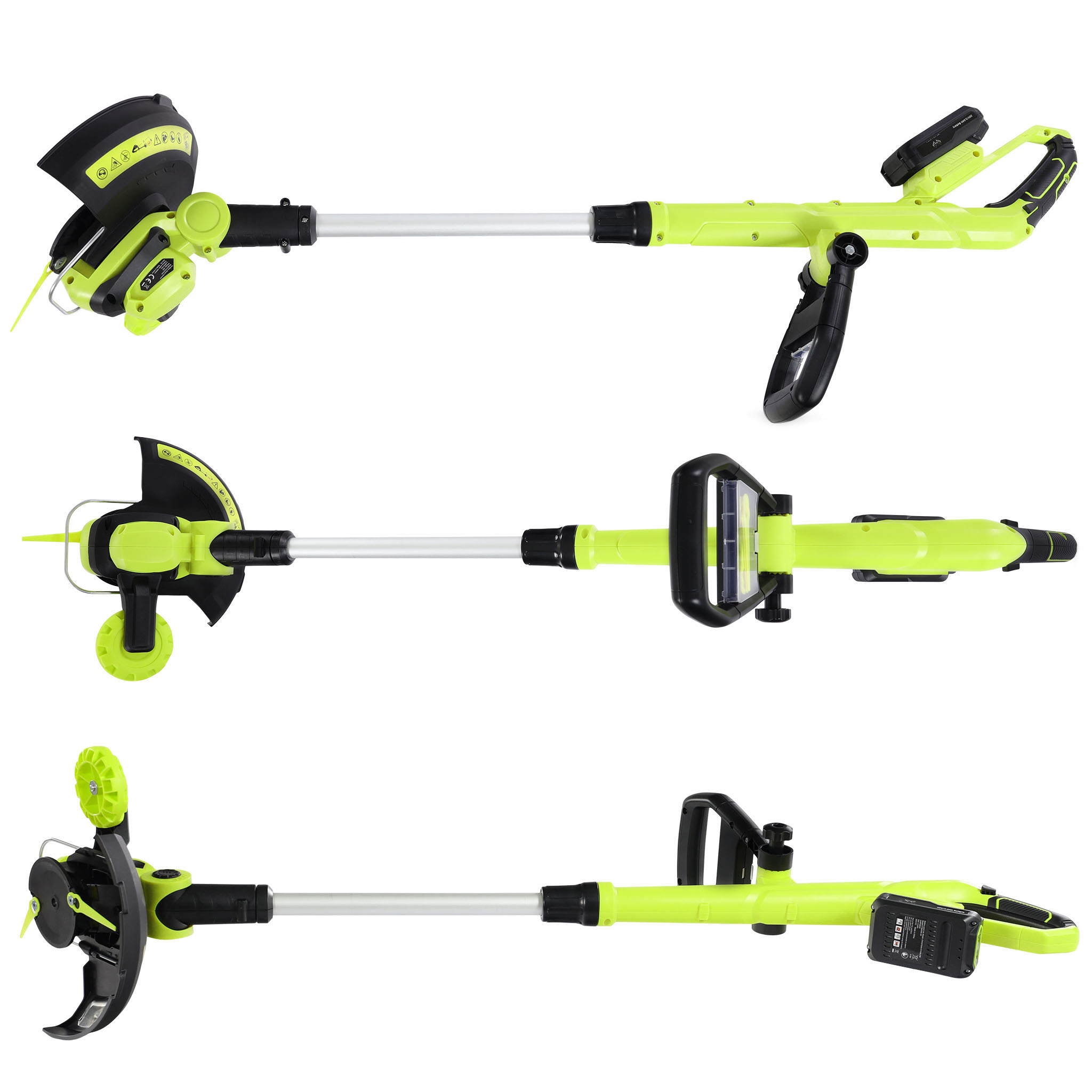 Batteridriven grästrimmer & lövblås 20V | Med batteri och laddare Batteridriven grästrimmer & lövblås 20V | Med batteri och laddare