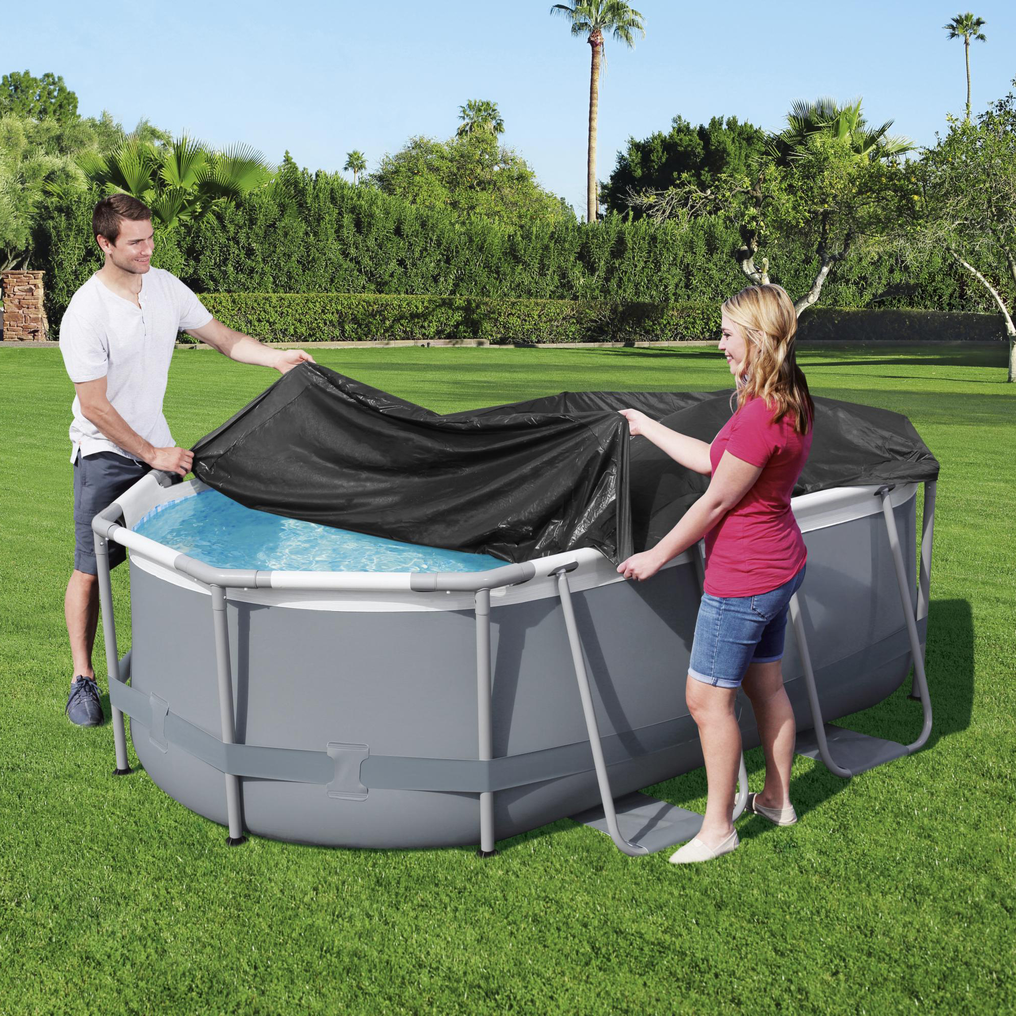 Poolöverdrag Flowclear™ 3.05x2m Poolöverdrag Flowclear™ 3.05x2m
