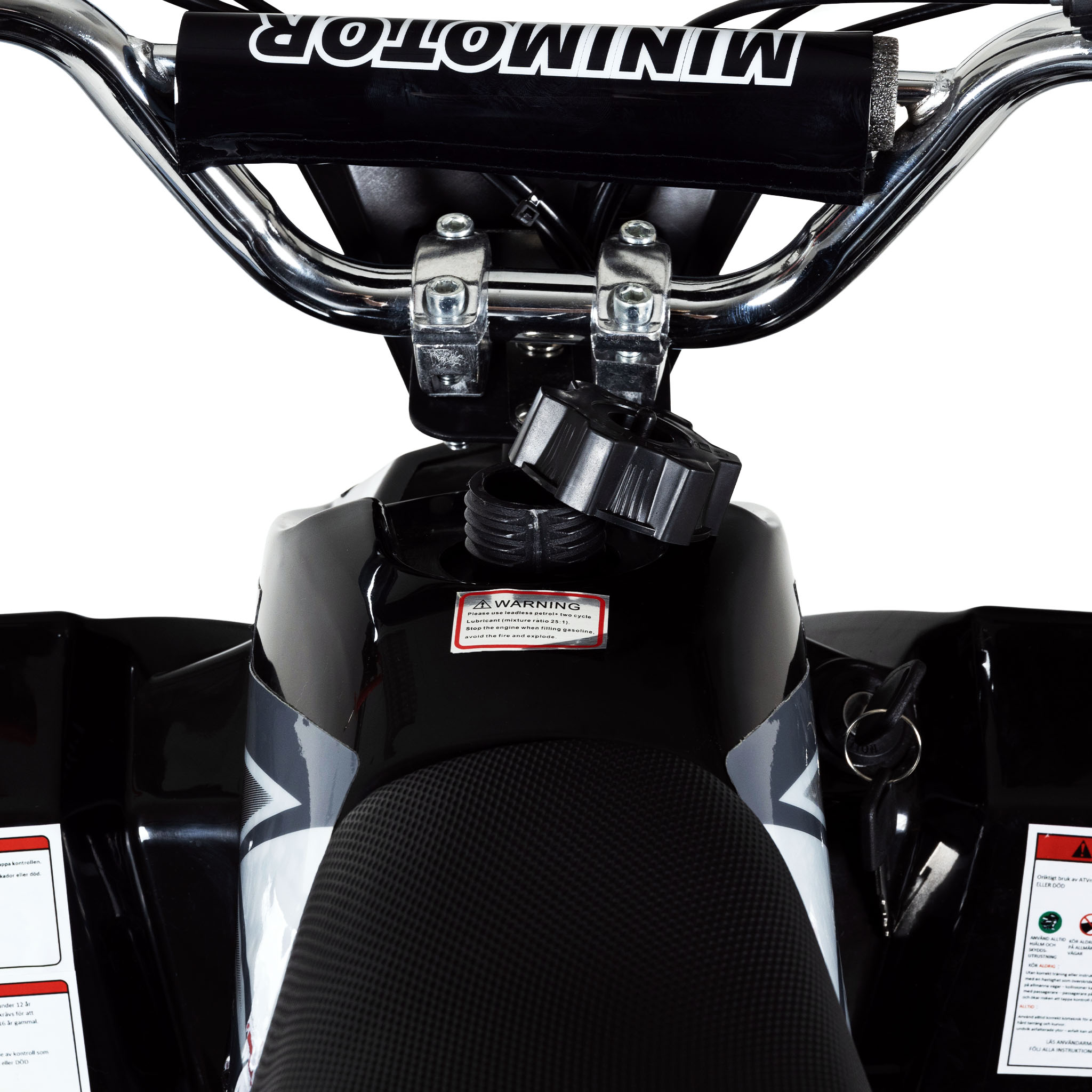Mini ATV 49 cc bensin | Special Edition | Svart Mini ATV 49 cc bensin | Special Edition | Svart