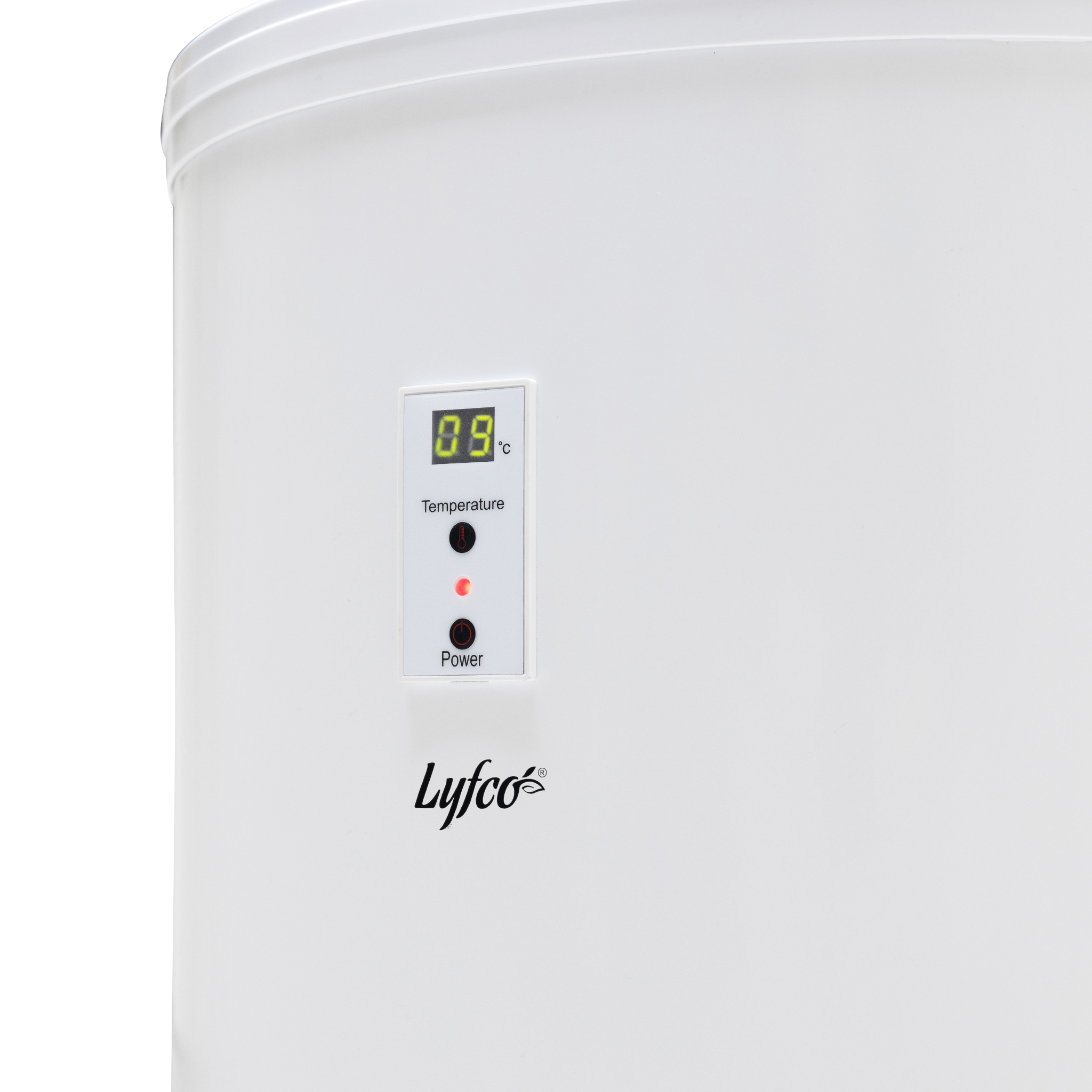 Party cooler 30L | Tystg�ende | Plats f�r 40 burkar | Vit