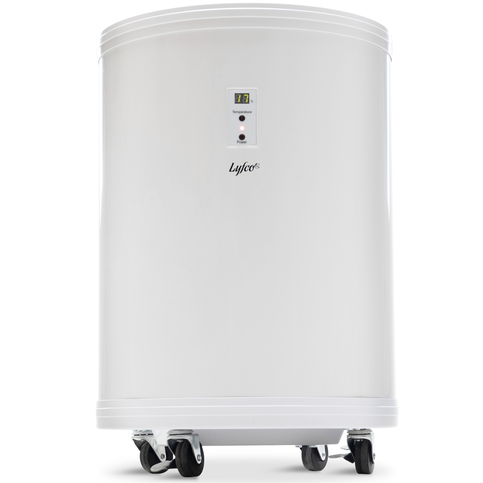 Party cooler 30L | Tystg�ende | Plats f�r 40 burkar | Vit