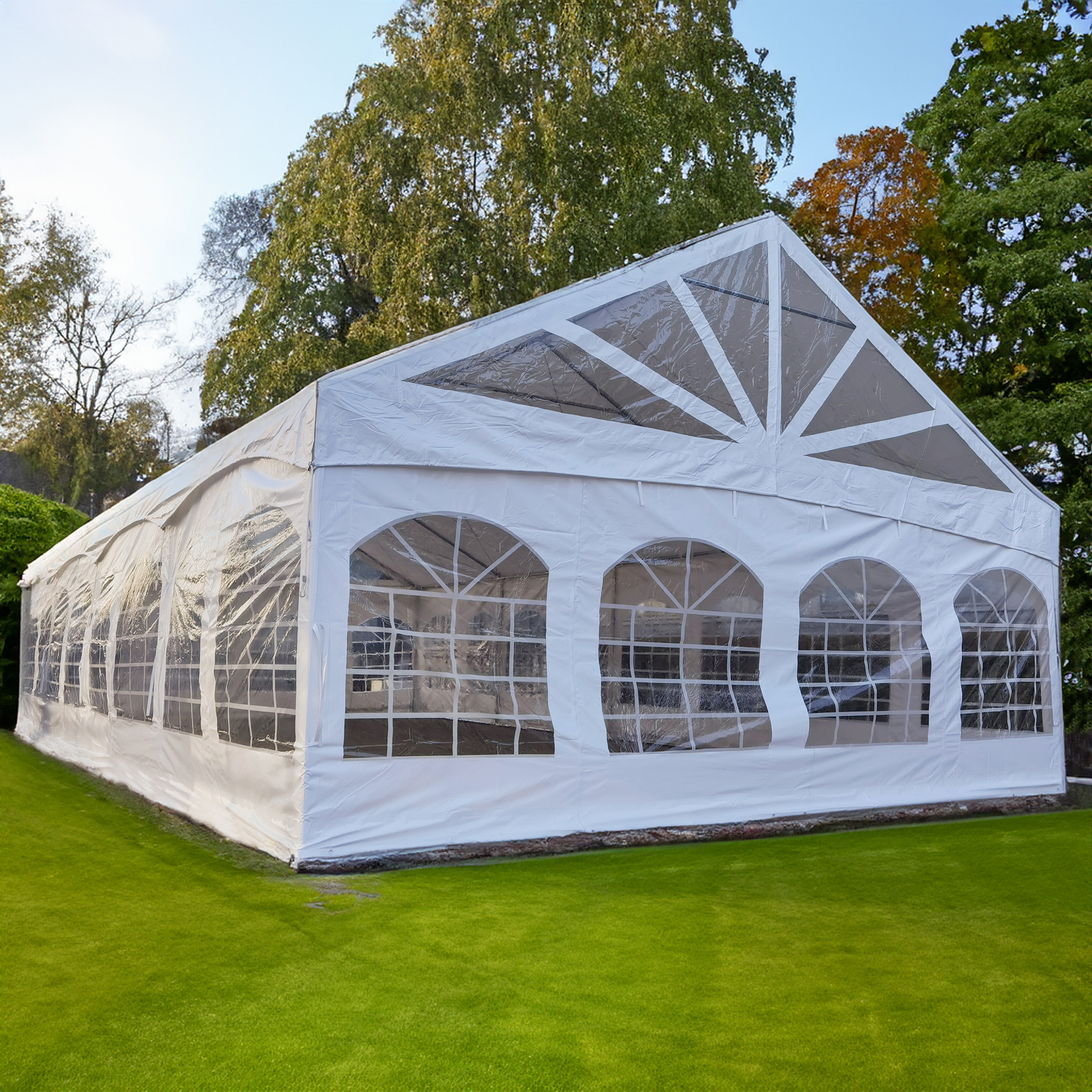 Stort partyt�lt 6x6m | Vattent�t, elds�ker och UV-behandlad PVC