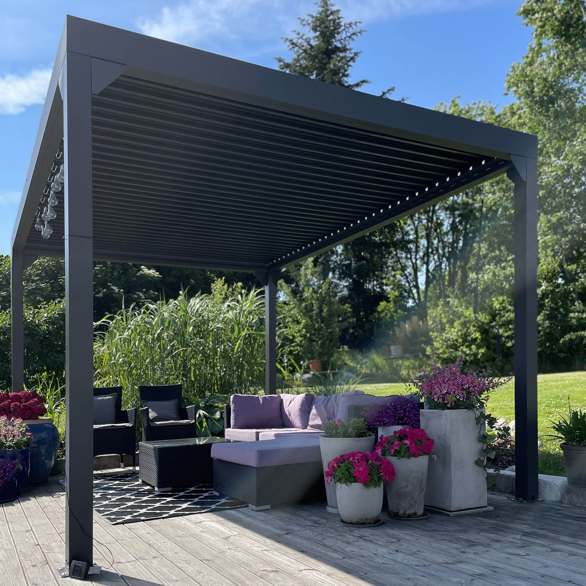 Pergola Premium | �ppningsbara lameller